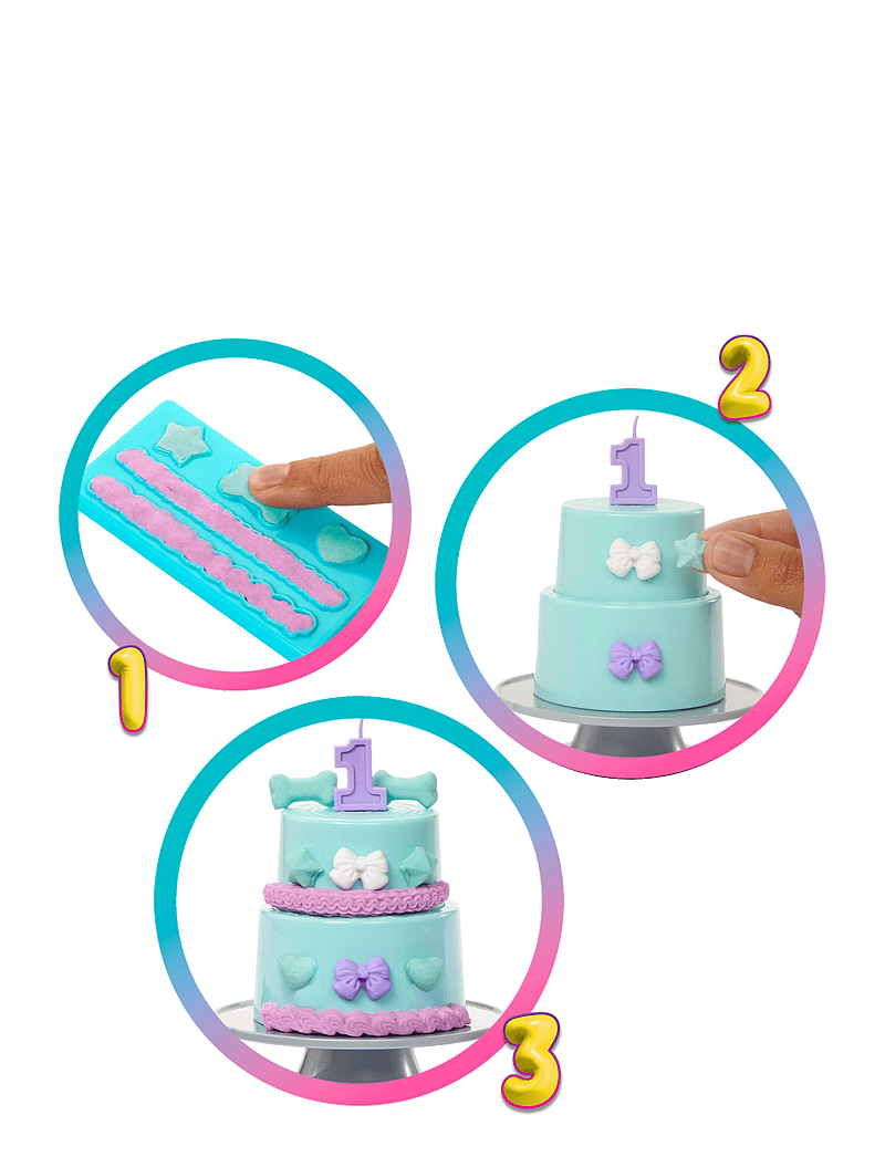 Barbie - Party Unboxed Pet Birthday Series Doll & Accessories, Party Stars Set with 10 Surprises - puppen - multi color - 3