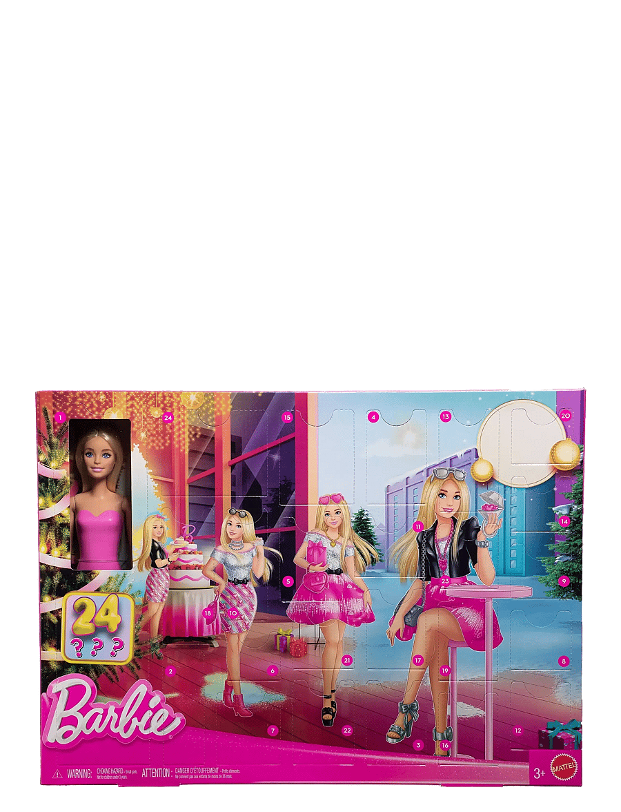 Barbie - Fashion Doll Holiday Advent Calendar with 24 Clothing and Accessory Surprises - multi color - 5