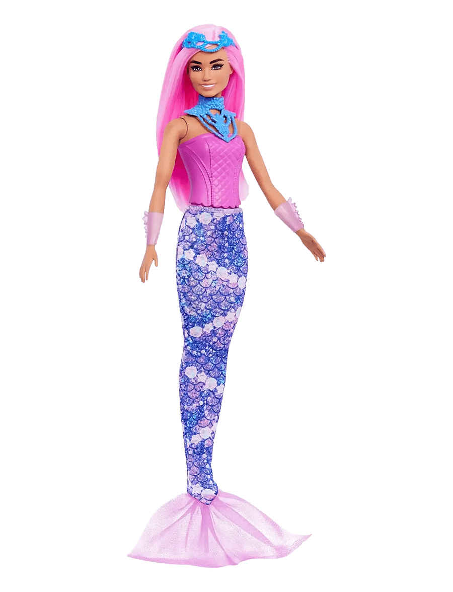 Barbie - Advent Calendar with Fashion Doll & 24 Surprise Toy Accessories Including Unicorn & Pets - multi color - 1