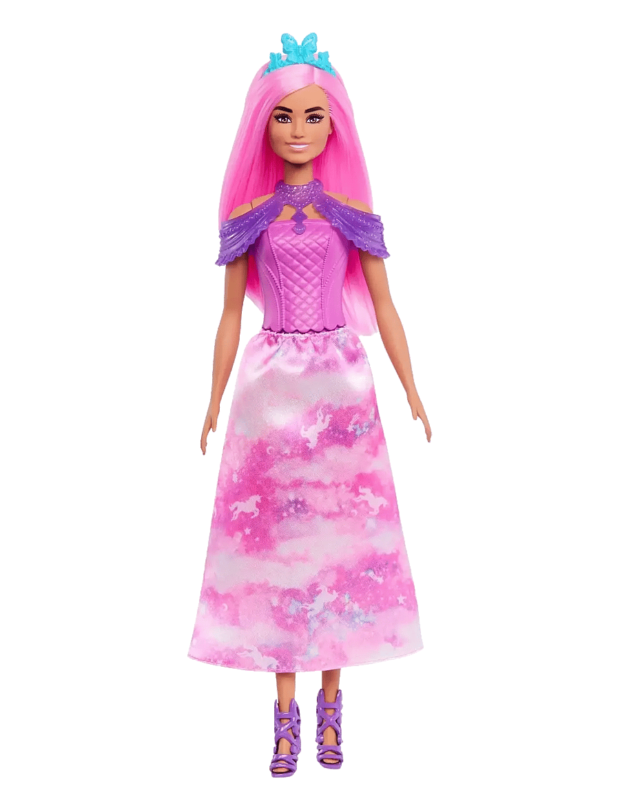 Barbie - Advent Calendar with Fashion Doll & 24 Surprise Toy Accessories Including Unicorn & Pets - multi color - 3