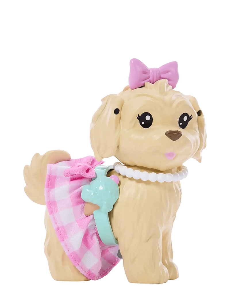 Barbie - Twinning Looks Fashion Doll with Pet Dog, Matching Pink Clothes & Accessories, Blonde - puppen - multi color - 2