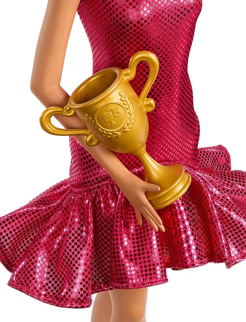 Barbie - Ballroom Dancer Fashion Doll with Brown Styled Hair, Dancing Trophy Accessory - geschenke unter 30€ - multi color - 4