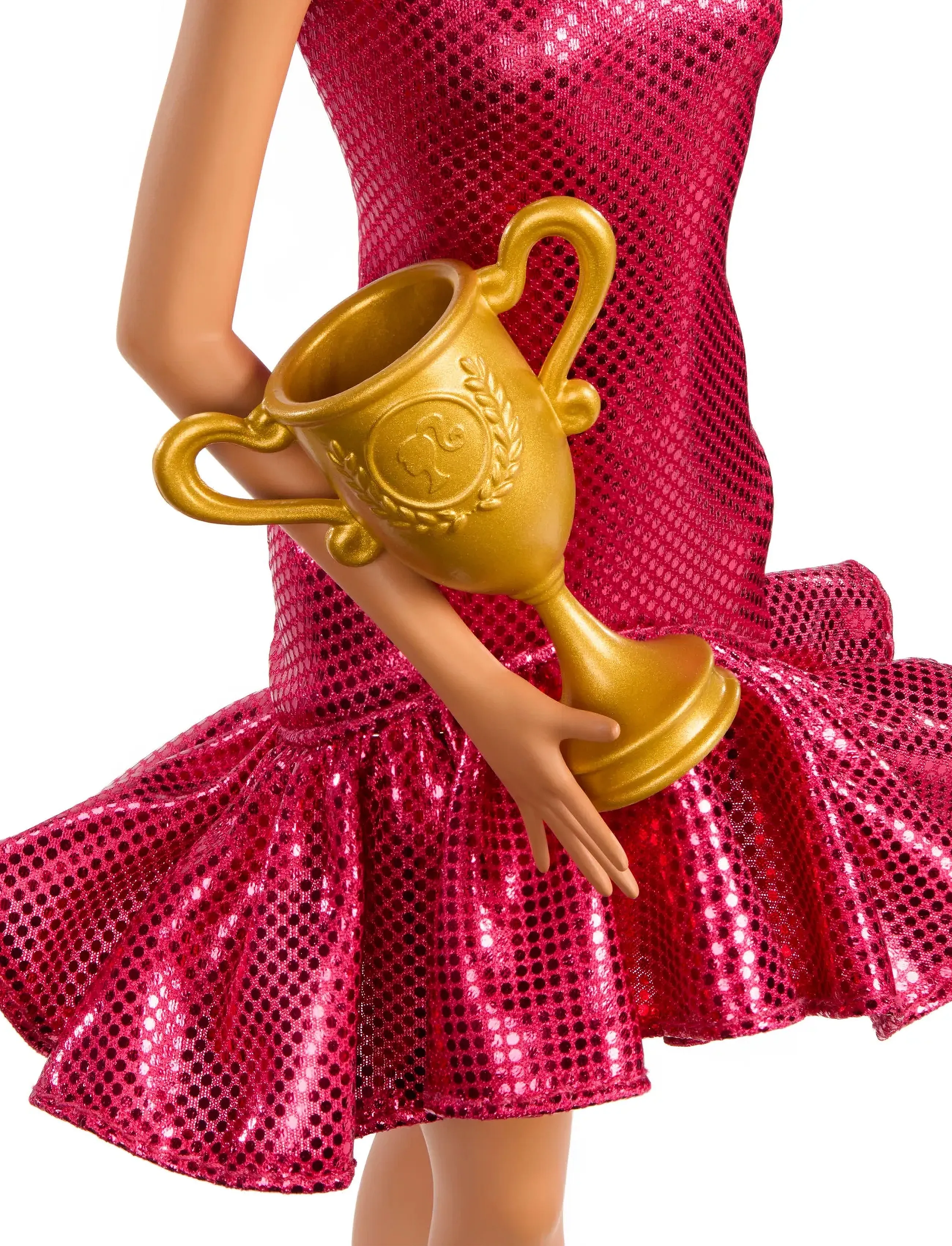 Barbie - Ballroom Dancer Fashion Doll with Brown Styled Hair, Dancing Trophy Accessory - die niedrigsten preise - multi color - 4