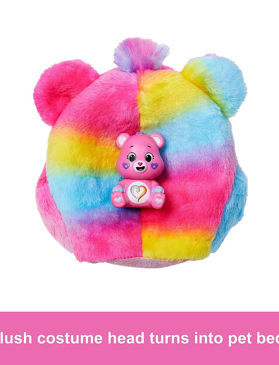 Barbie - Cutie Reveal Care Bears Doll & Accessories, Series 2 Togetherness Bear with 10 Surprises - poupées - multi color - 0