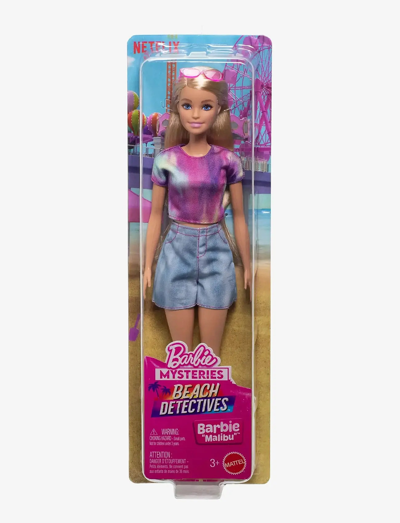 Barbie - Mysteries: Beach Detectives “Malibu” Fashion Doll in Signature Outfit with Accessories - dolls - multi color - 2