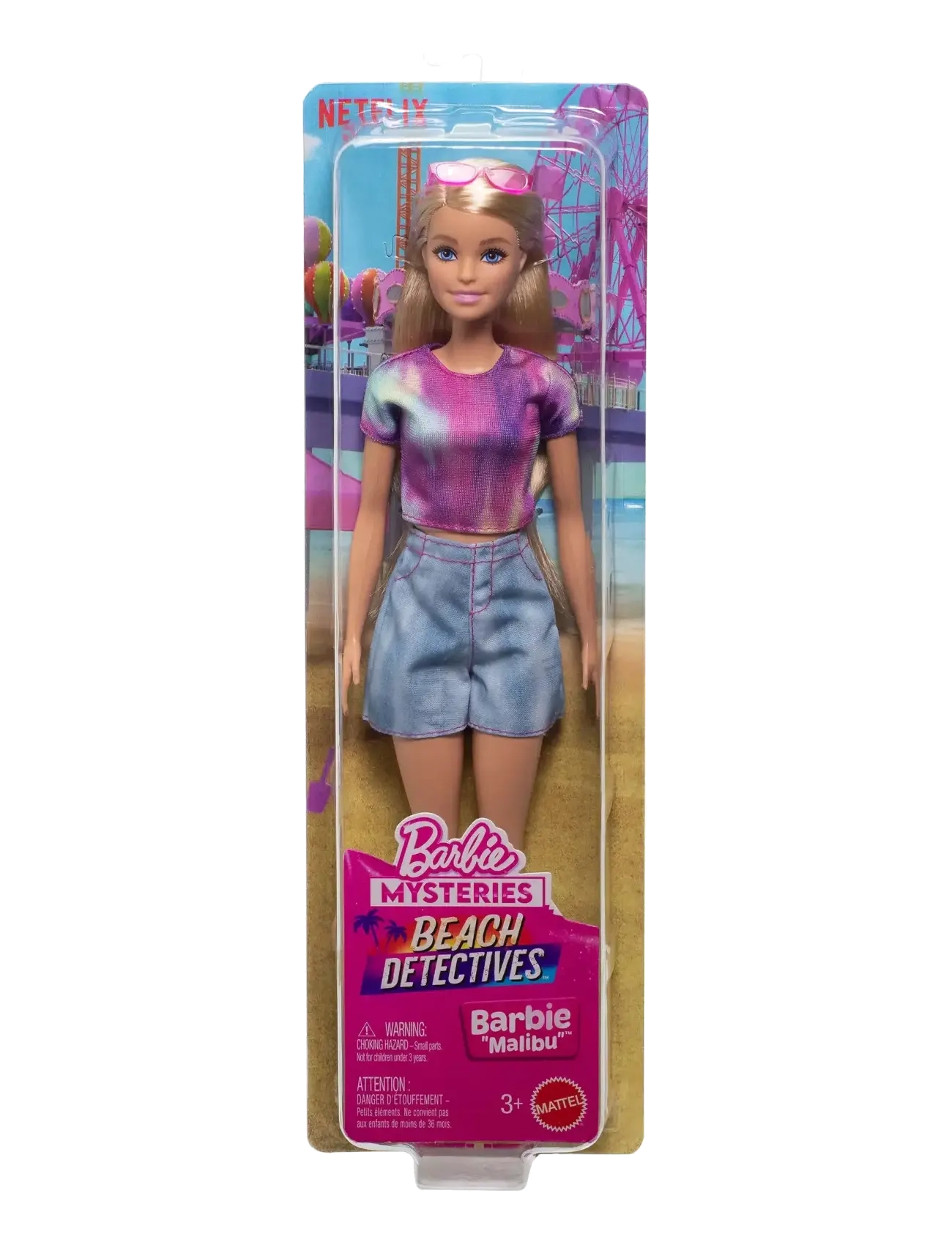 Barbie - Mysteries: Beach Detectives “Malibu” Fashion Doll in Signature Outfit with Accessories - de laveste prisene - multi color - 2