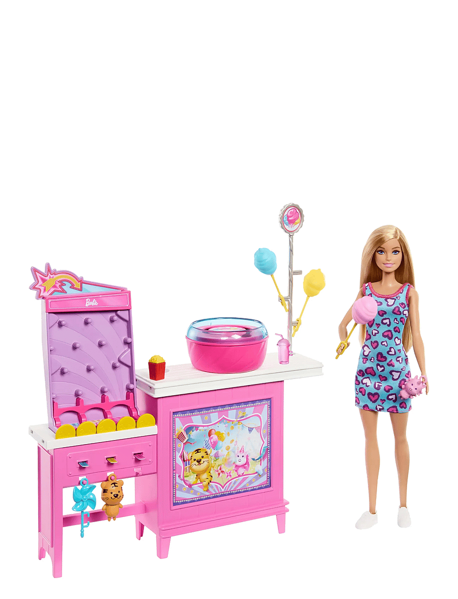 Barbie - Mysteries: Beach Detectives Malibu Doll, Cotton Candy Game Playset & Accessories - spiel-sets - multi color - 0