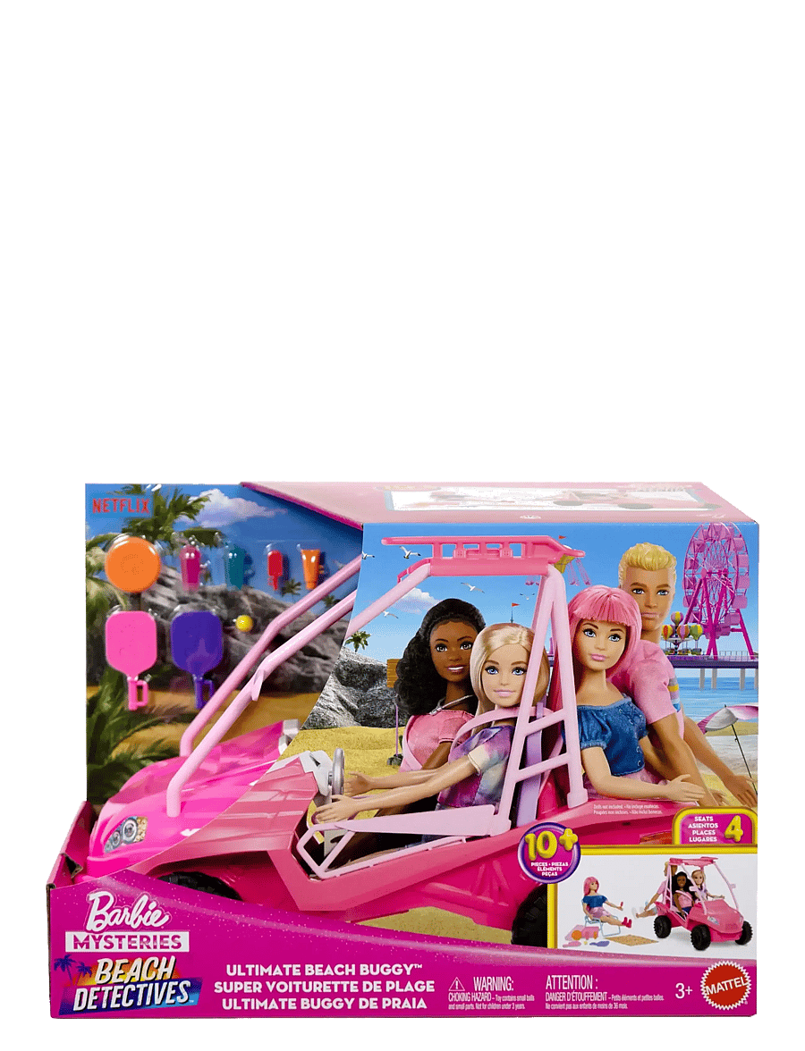 Barbie - Mysteries: Beach Detectives Ultimate Beach Buggy Vehicle Playset with 10+ Accessories - puppen-zubehör - multi color - 1