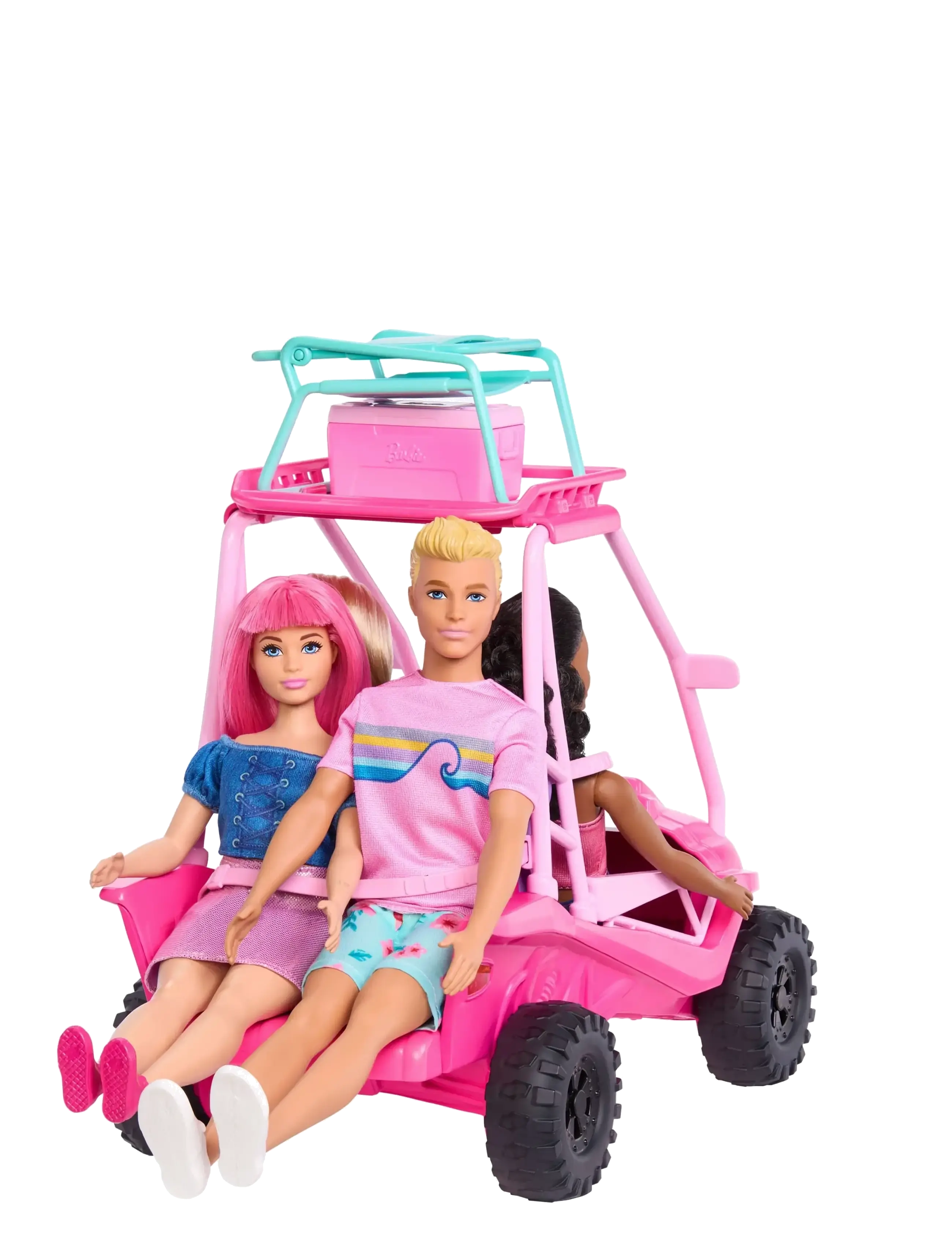 Barbie - Mysteries: Beach Detectives Ultimate Beach Buggy Vehicle Playset with 10+ Accessories - puppen-zubehör - multi color - 0