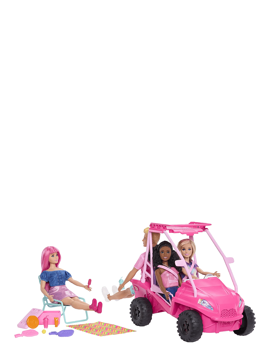 Barbie - Mysteries: Beach Detectives Ultimate Beach Buggy Vehicle Playset with 10+ Accessories - puppen-zubehör - multi color - 2