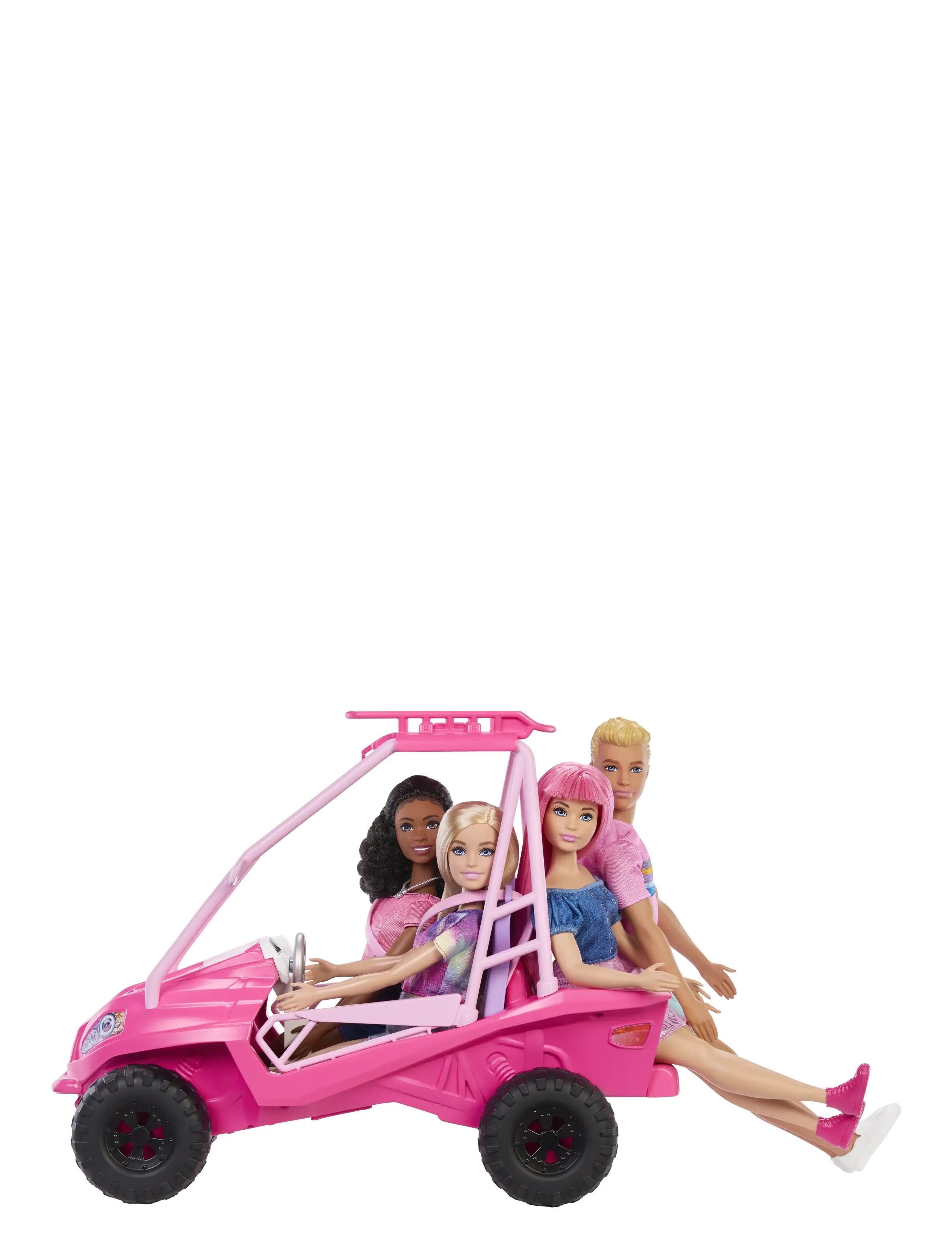 Barbie - Mysteries: Beach Detectives Ultimate Beach Buggy Vehicle Playset with 10+ Accessories - dukketilbehør - multi color - 3