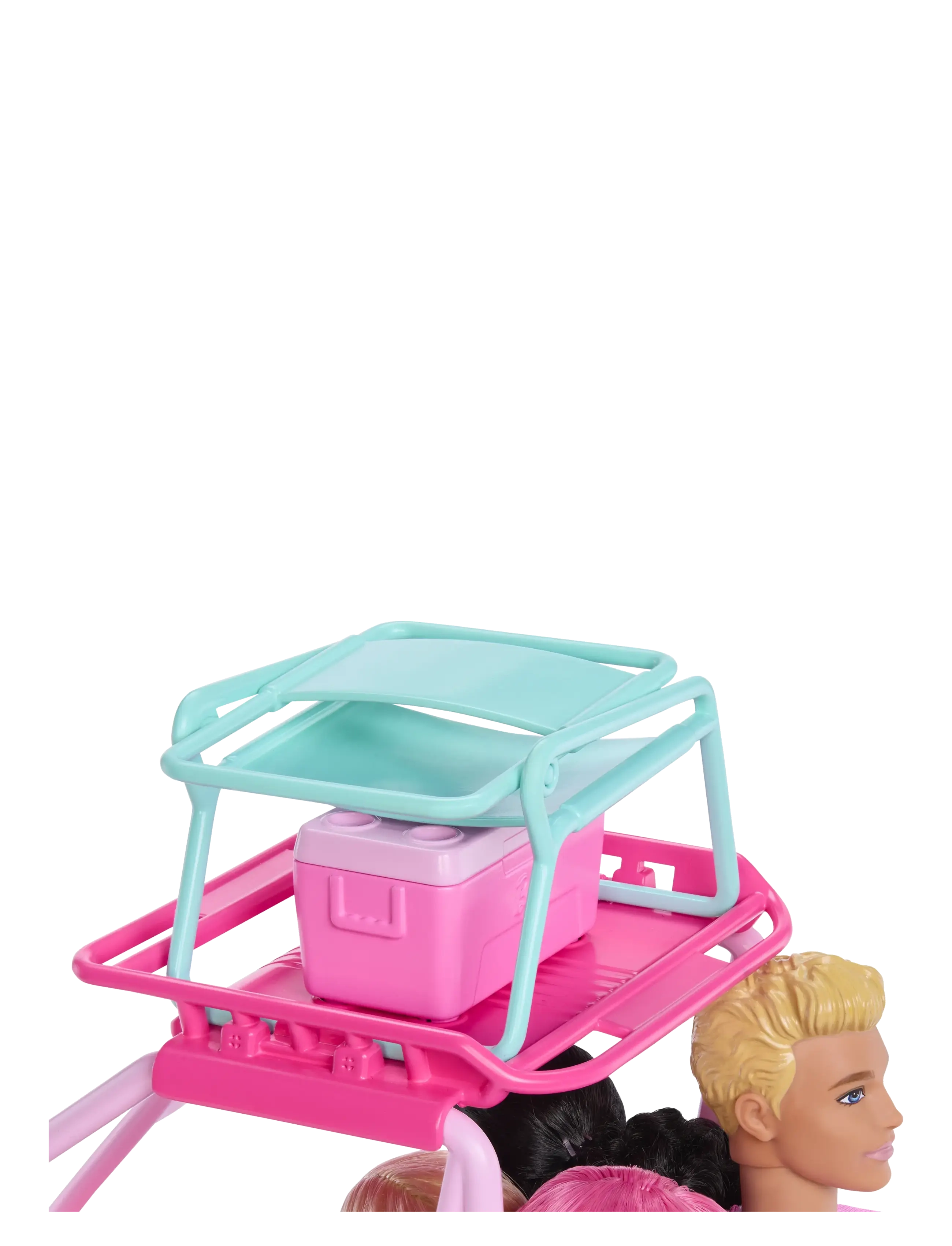 Barbie - Mysteries: Beach Detectives Ultimate Beach Buggy Vehicle Playset with 10+ Accessories - dukketilbehør - multi color - 4