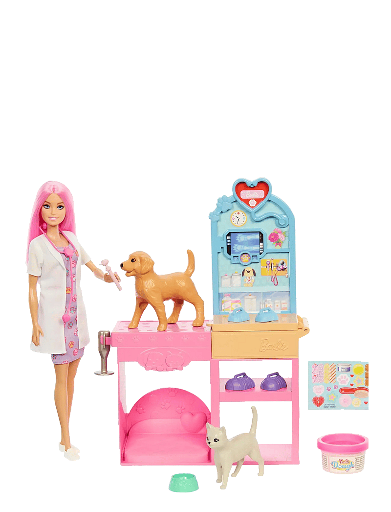 Barbie - Barbie Career Pet Vet Playset - multi color - 1