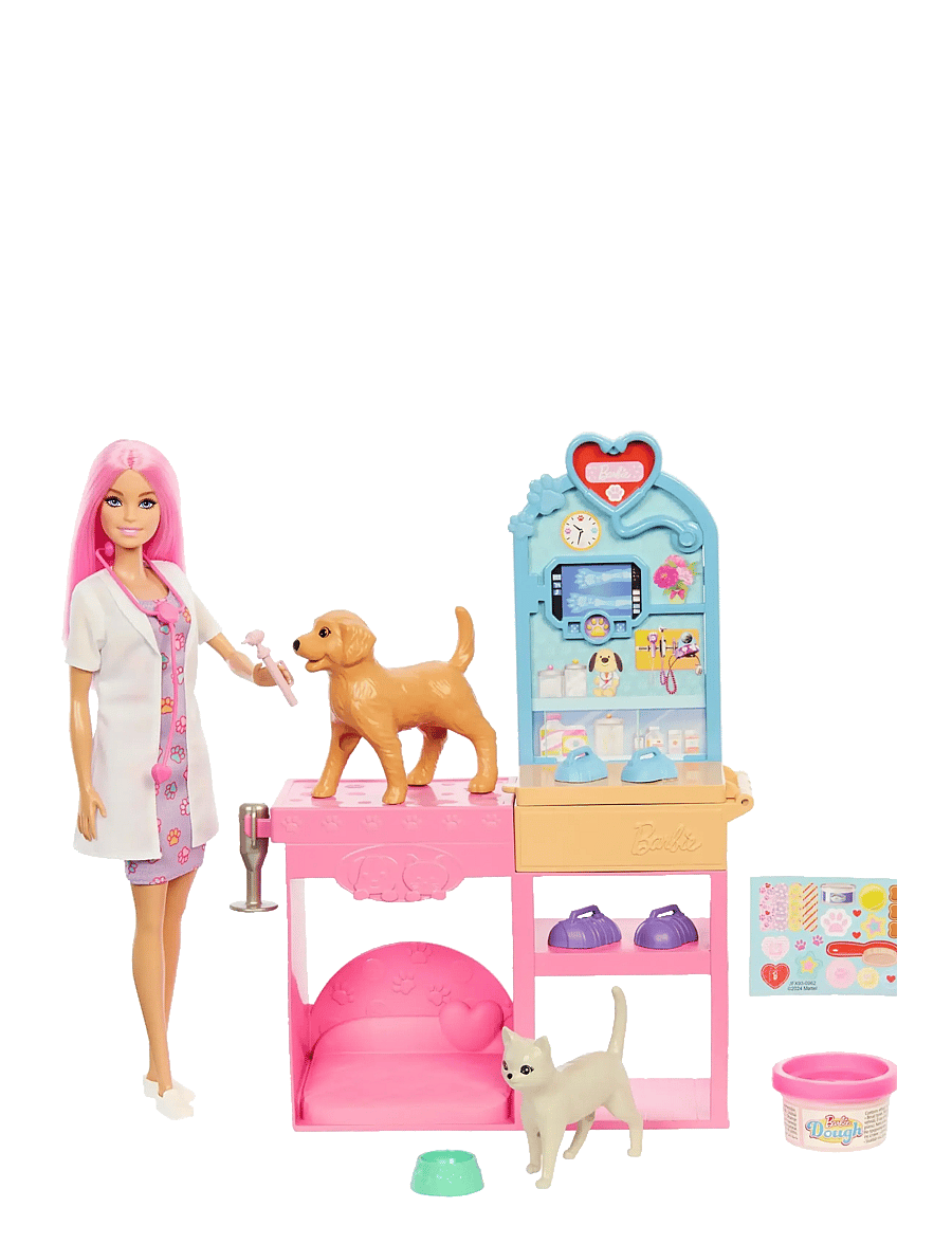 Barbie - Barbie Career Pet Vet Playset - multi color - 1