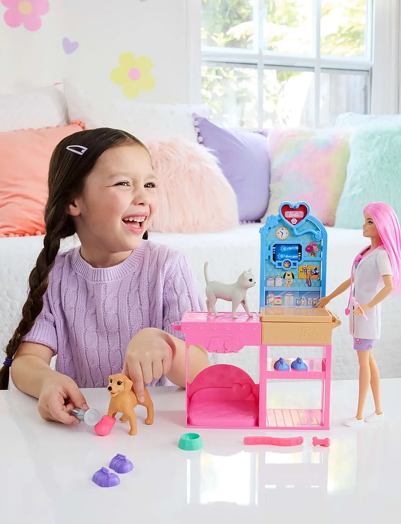 Barbie - Barbie Career Pet Vet Playset - multi color - 0