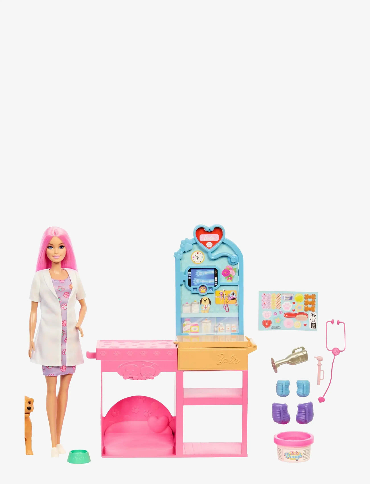 Barbie - Barbie Career Pet Vet Playset - dukketilbehør - multi color - 5