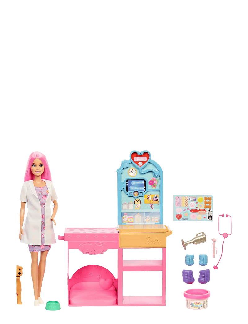 Barbie - Barbie Career Pet Vet Playset - multi color - 5