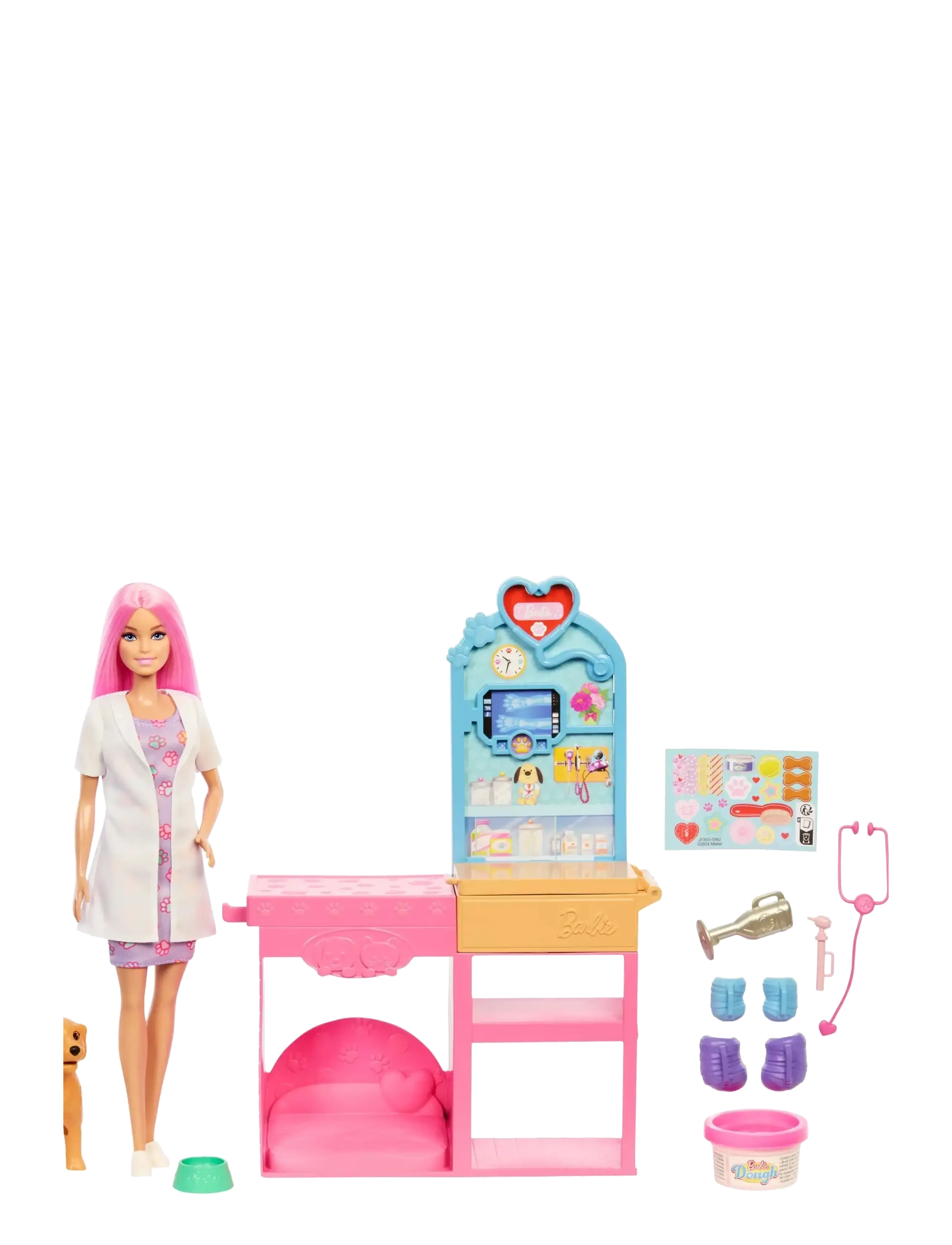 Barbie - Barbie Career Pet Vet Playset - multi color - 5