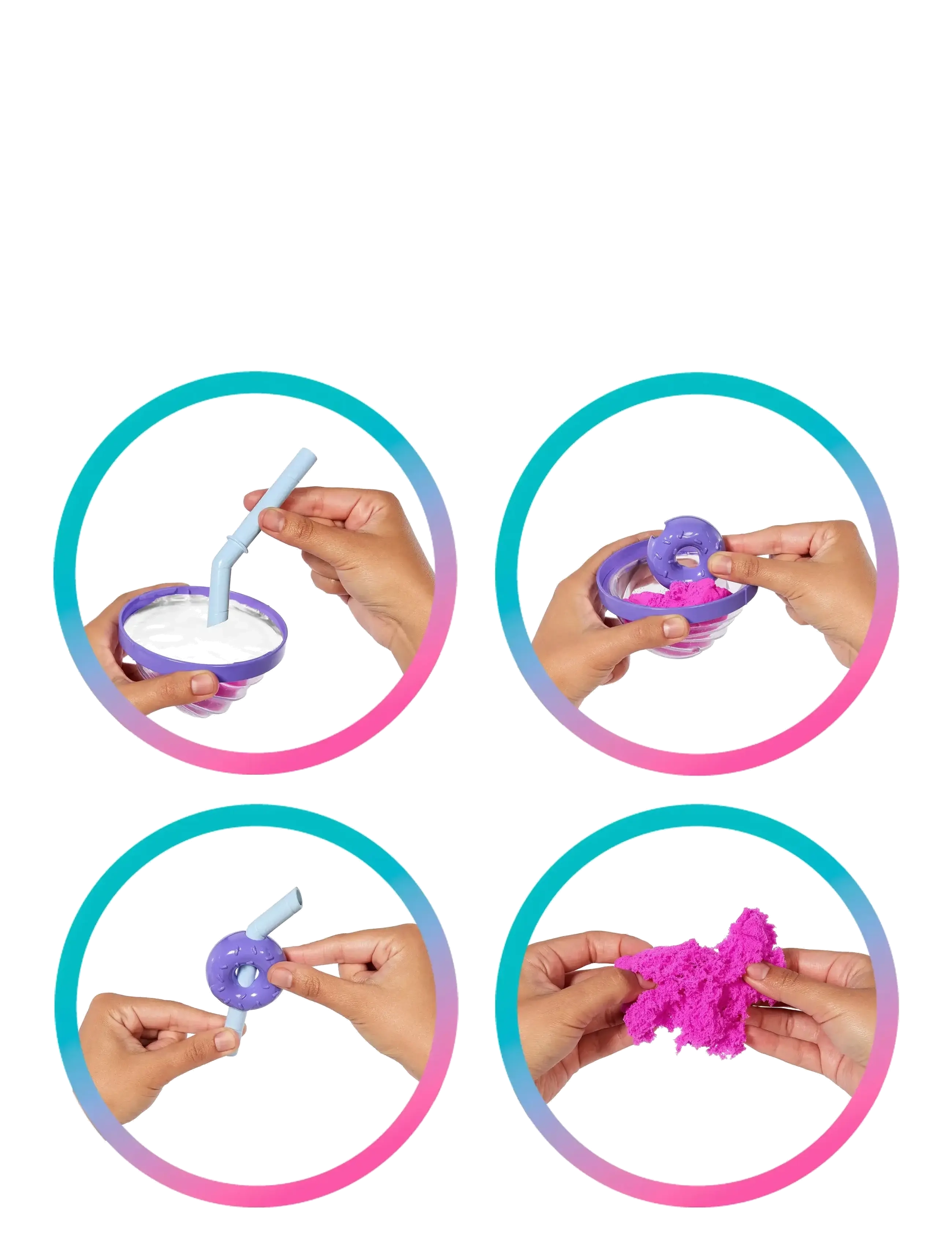 Barbie - Pop Reveal Treat Series Doll & Accessories Set, Donut Dreams Fashion Doll & Pet - dockor - multi color - 5