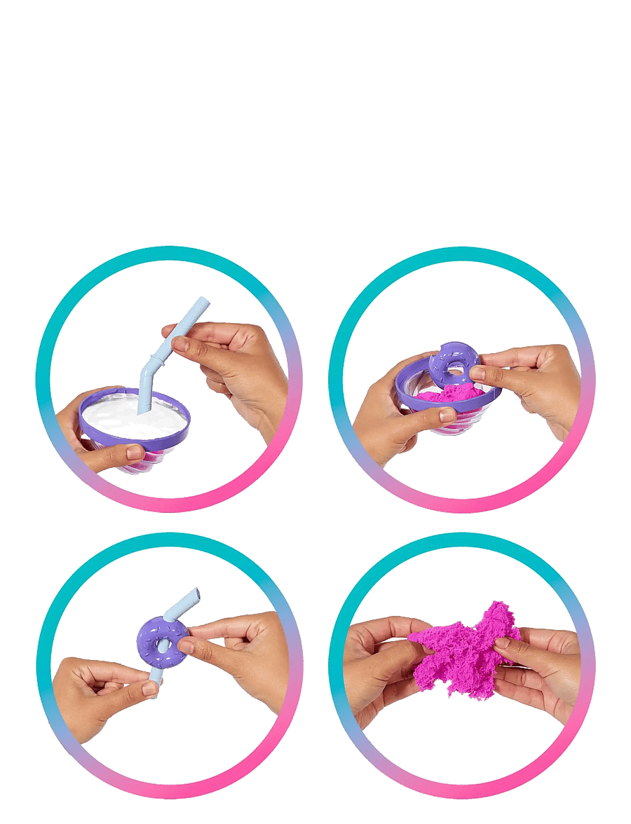 Barbie - Pop Reveal Treat Series Doll & Accessories Set, Donut Dreams Fashion Doll & Pet - puppen - multi color - 5