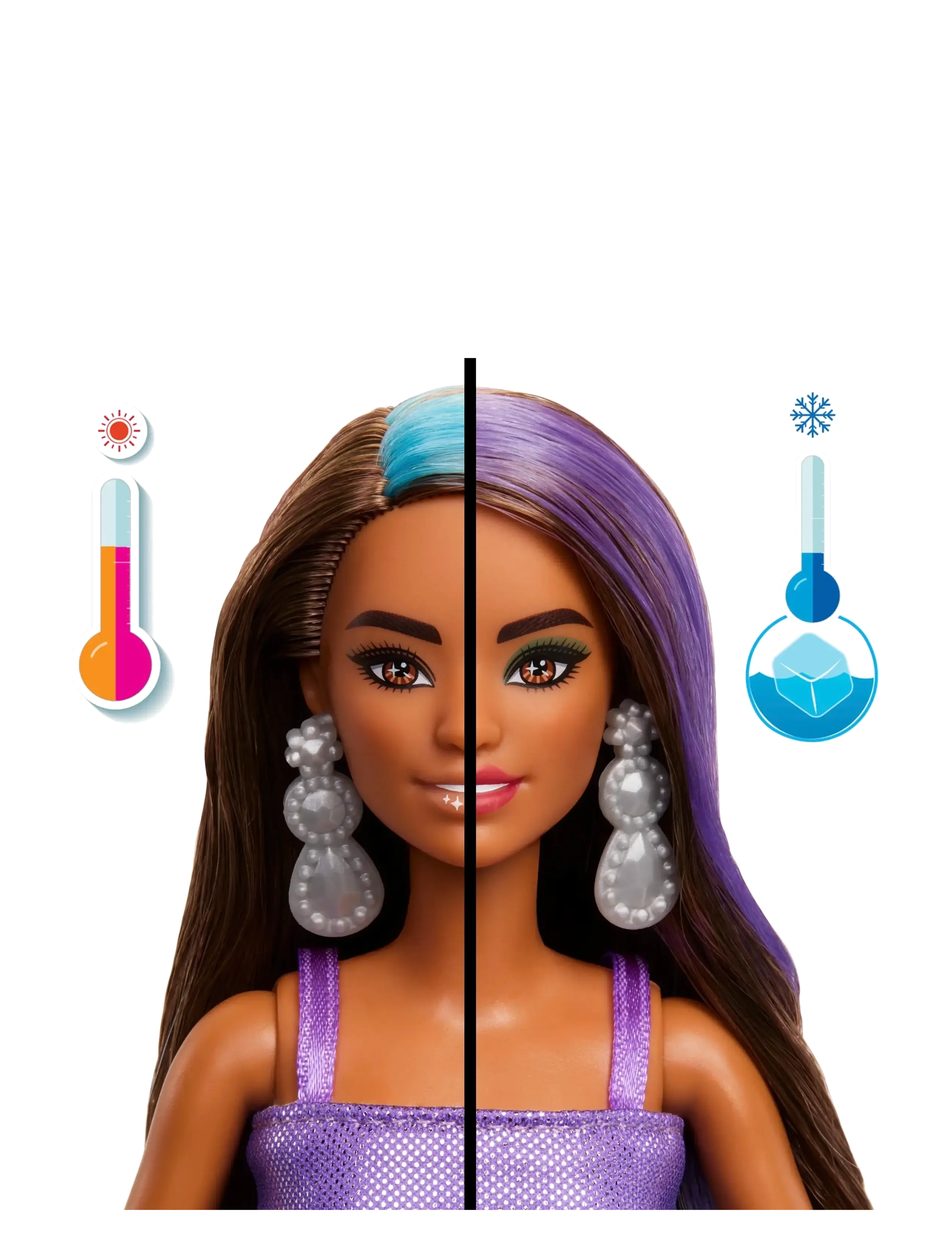 Barbie - BARBIE PARTY UNBOXED BARBIE PURPLE - puppen - multi color - 1