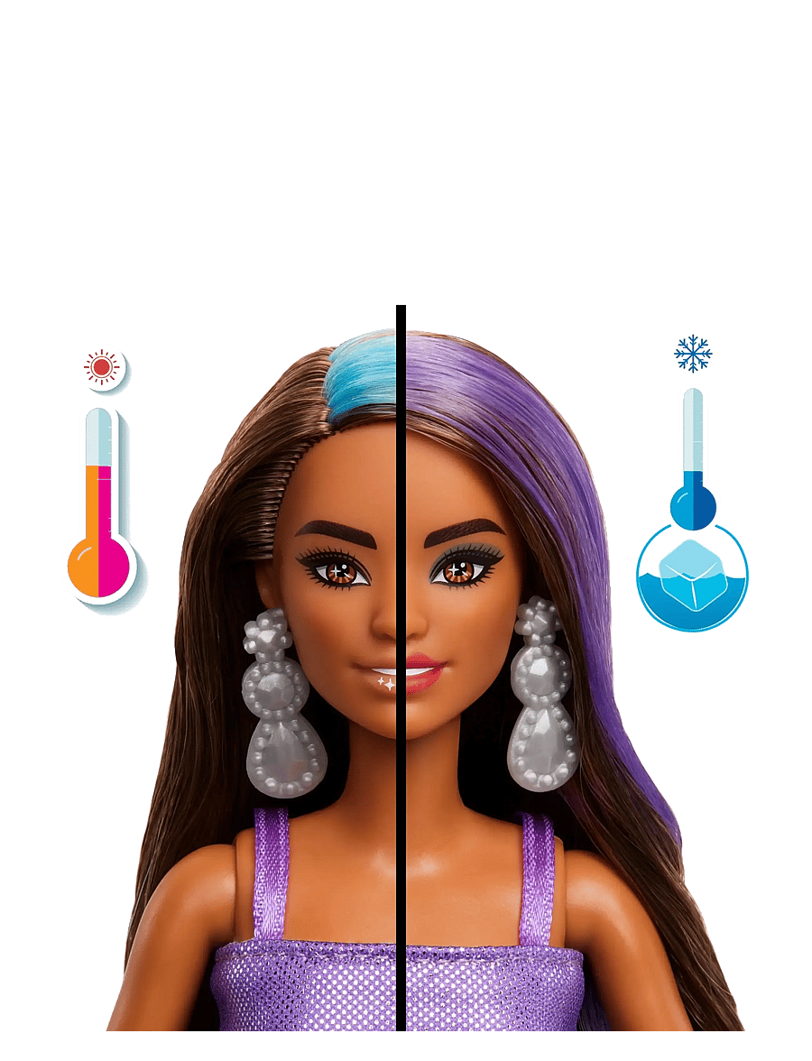 Barbie - BARBIE PARTY UNBOXED BARBIE PURPLE - nukud - multi color - 1