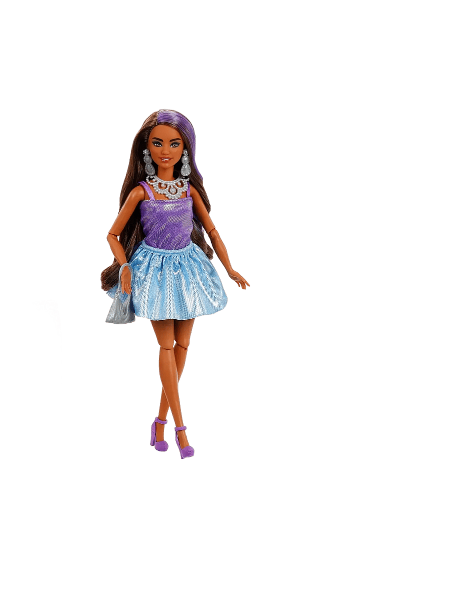 Barbie - BARBIE PARTY UNBOXED BARBIE PURPLE - nukud - multi color - 2