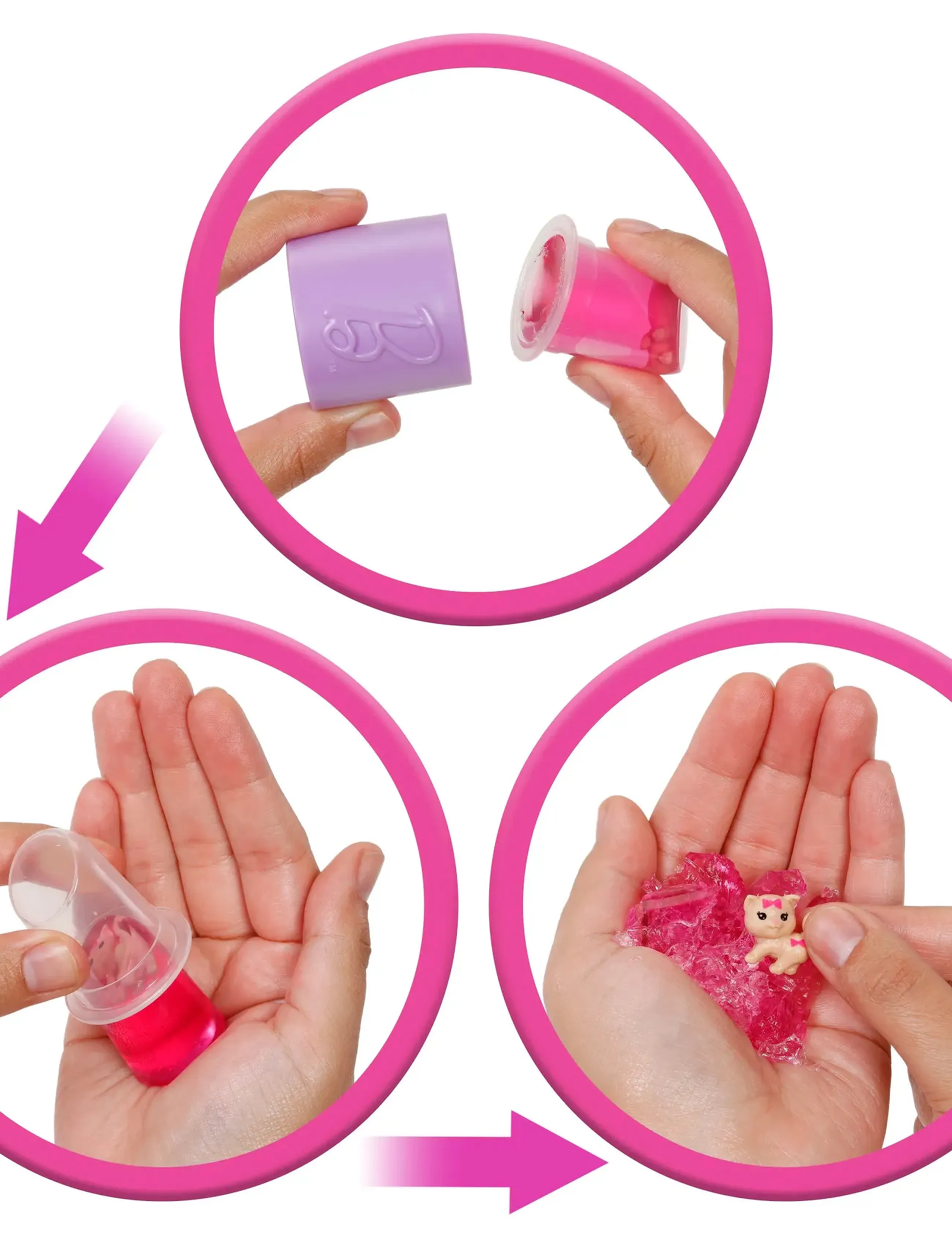 Barbie Party Unboxed Glam Series Pink Sparkle Doll & Accessories With 10 Surprises, One Size, Dolls Accessories, Mehrfarbig/gemustert - Kinder