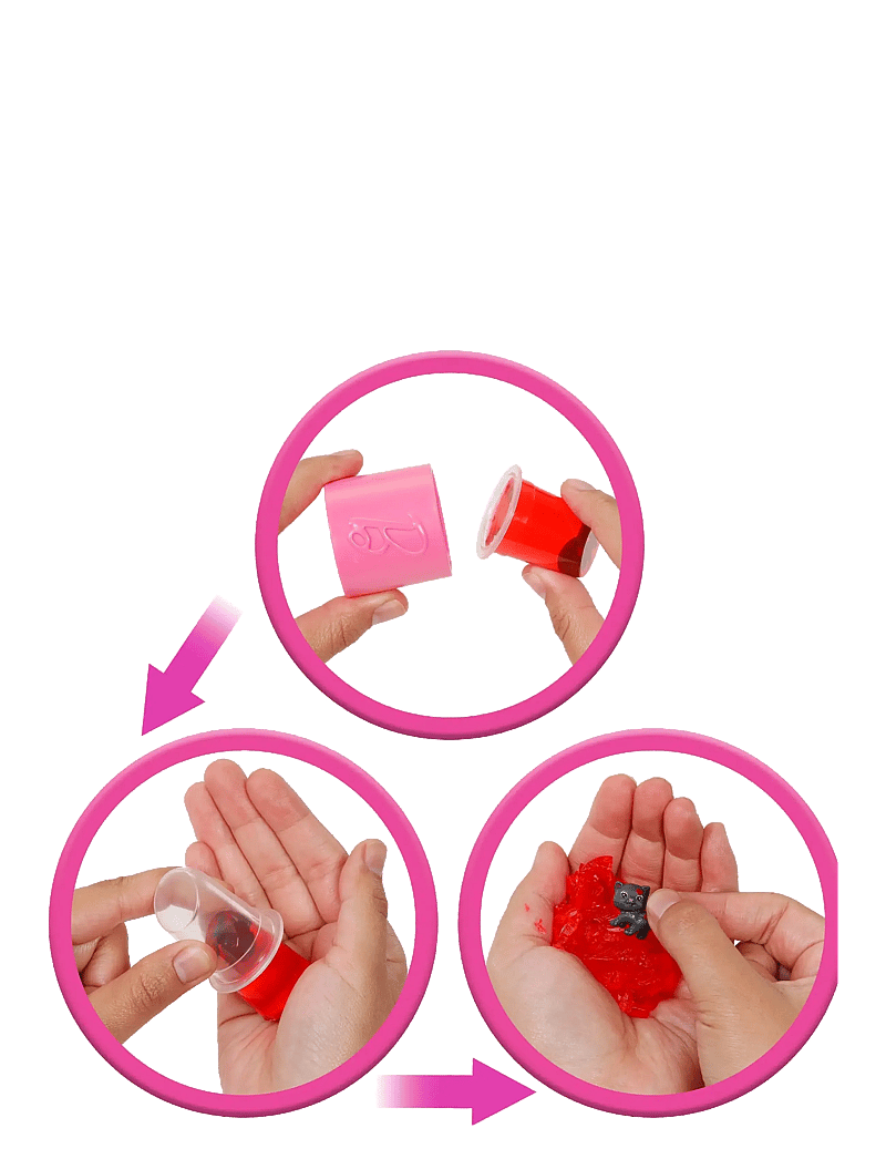 Barbie - Party Unboxed Glam Party Series Red Sparkle Doll & Accessories with 10 Surprises - accessoires pour poupée - multi color - 2