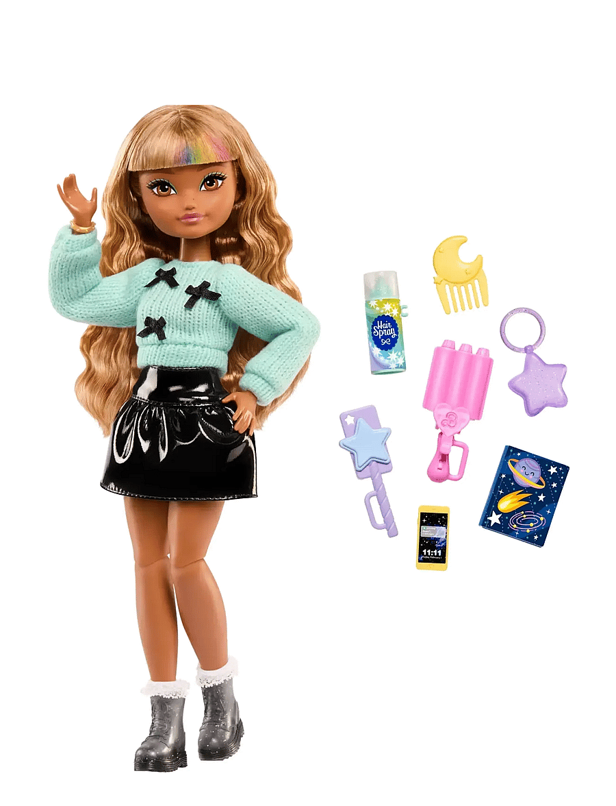 Barbie - Dream Besties Zia Fashion Doll with 7 Hair & Moon Themed Accessories - poupées - multi color - 1