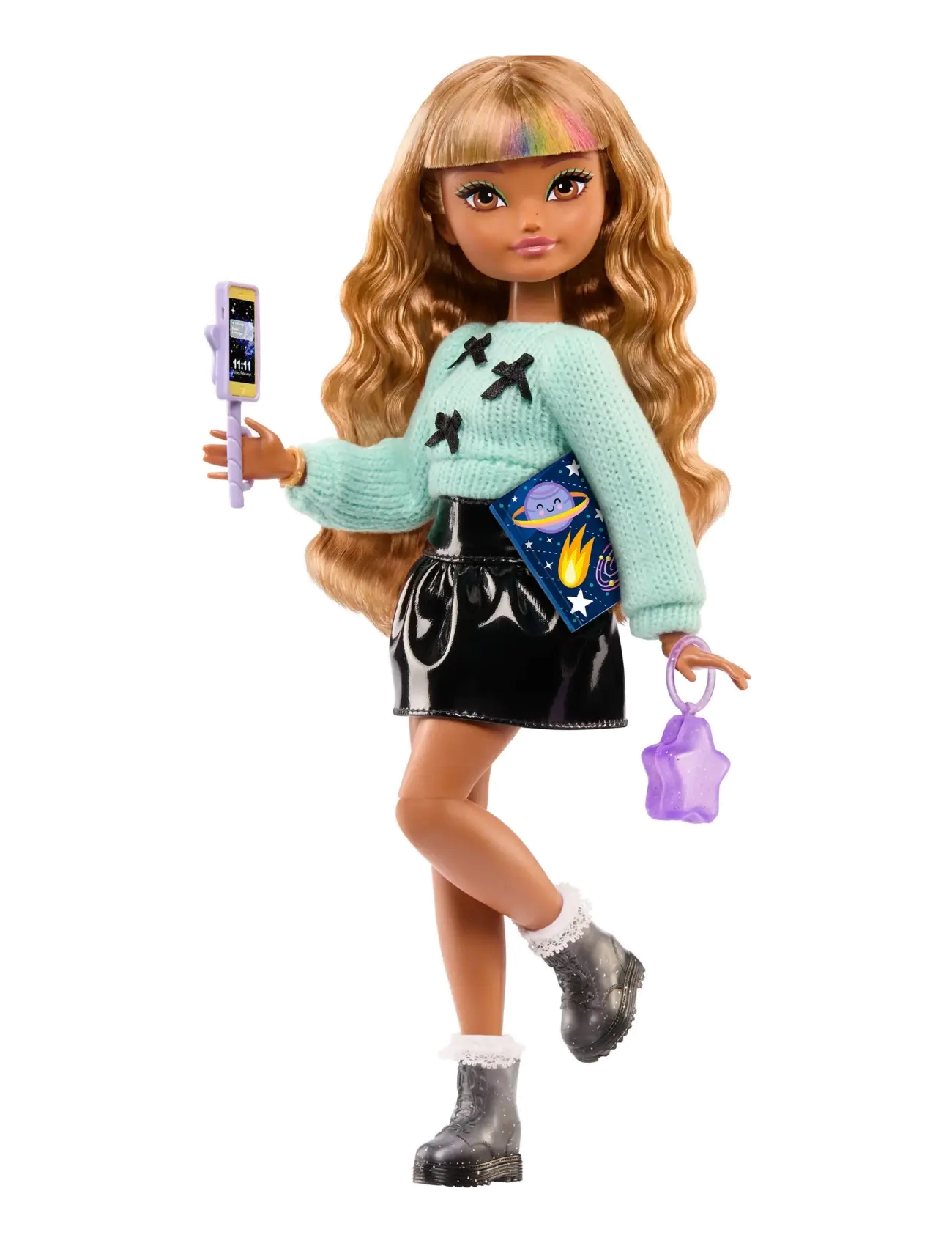 Barbie - Dream Besties Zia Fashion Doll with 7 Hair & Moon Themed Accessories - poupées - multi color - 2