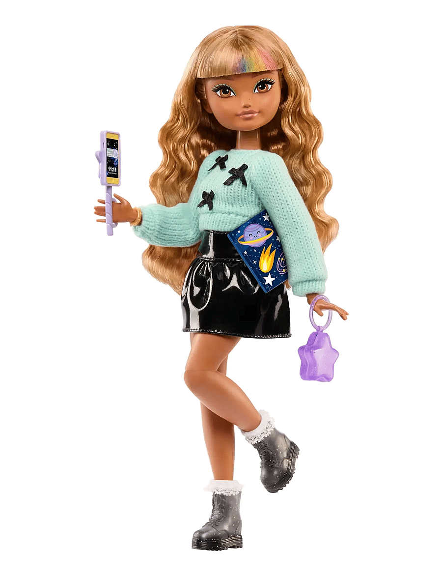 Barbie - Dream Besties Zia Fashion Doll with 7 Hair & Moon Themed Accessories - poupées - multi color - 2