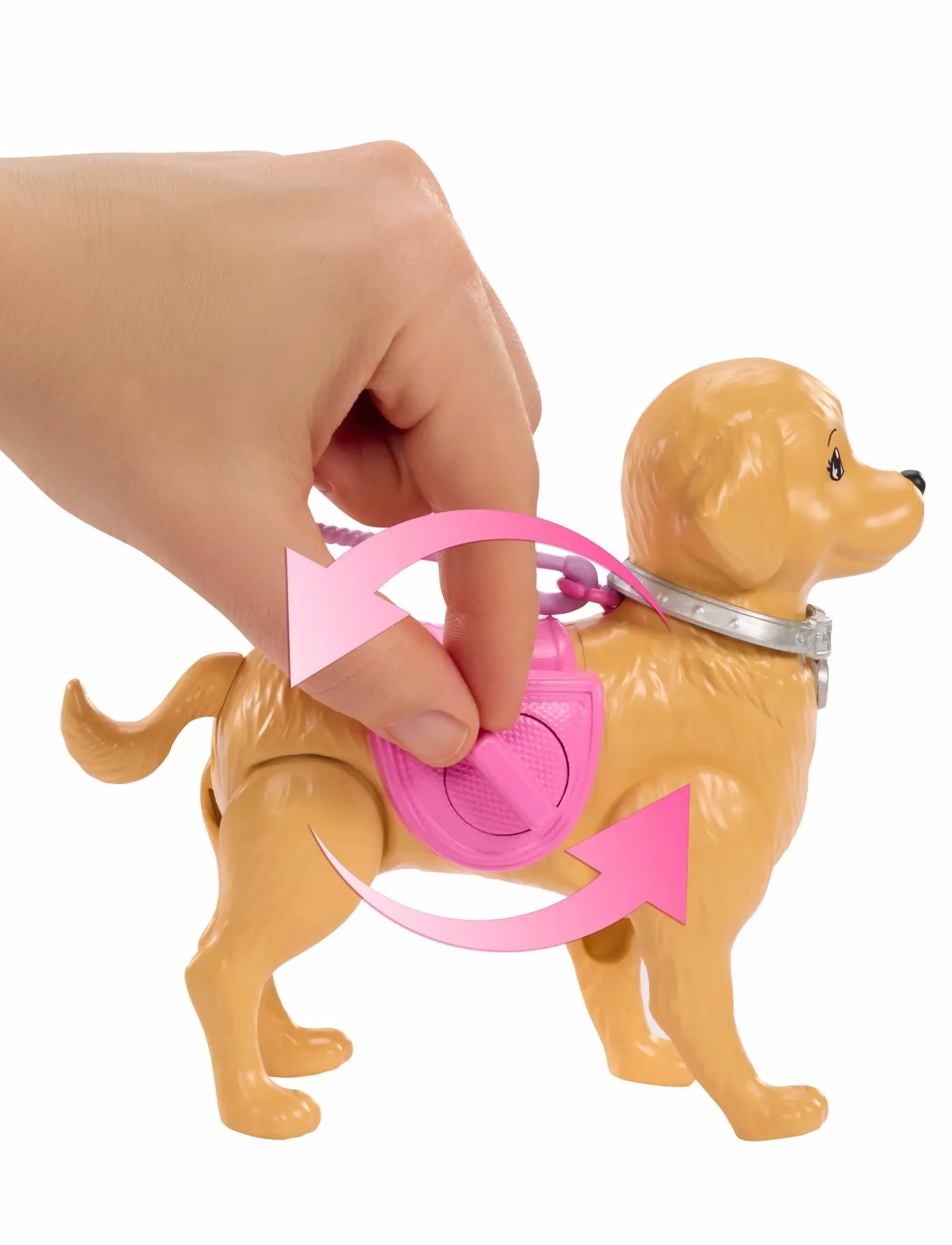 Barbie “Malibu” Walk & Potty Pup Toy Set, One Size, Dolls Accessories, Rosa - Dolls, Kinder