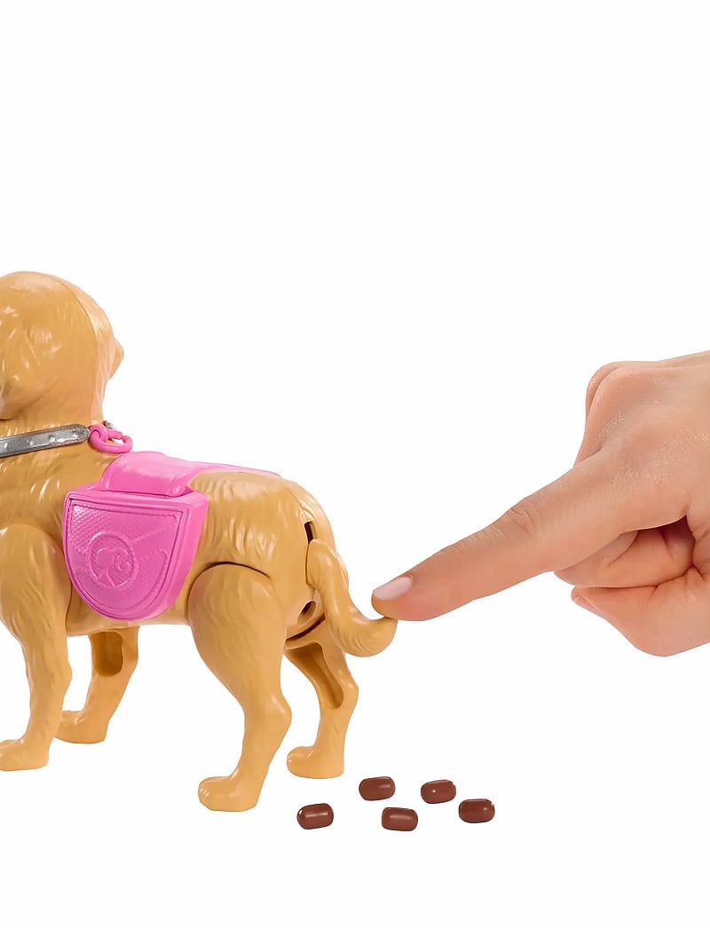 Barbie - “Malibu” Walk & Potty Pup Toy Set - puppen - multicolor - 3