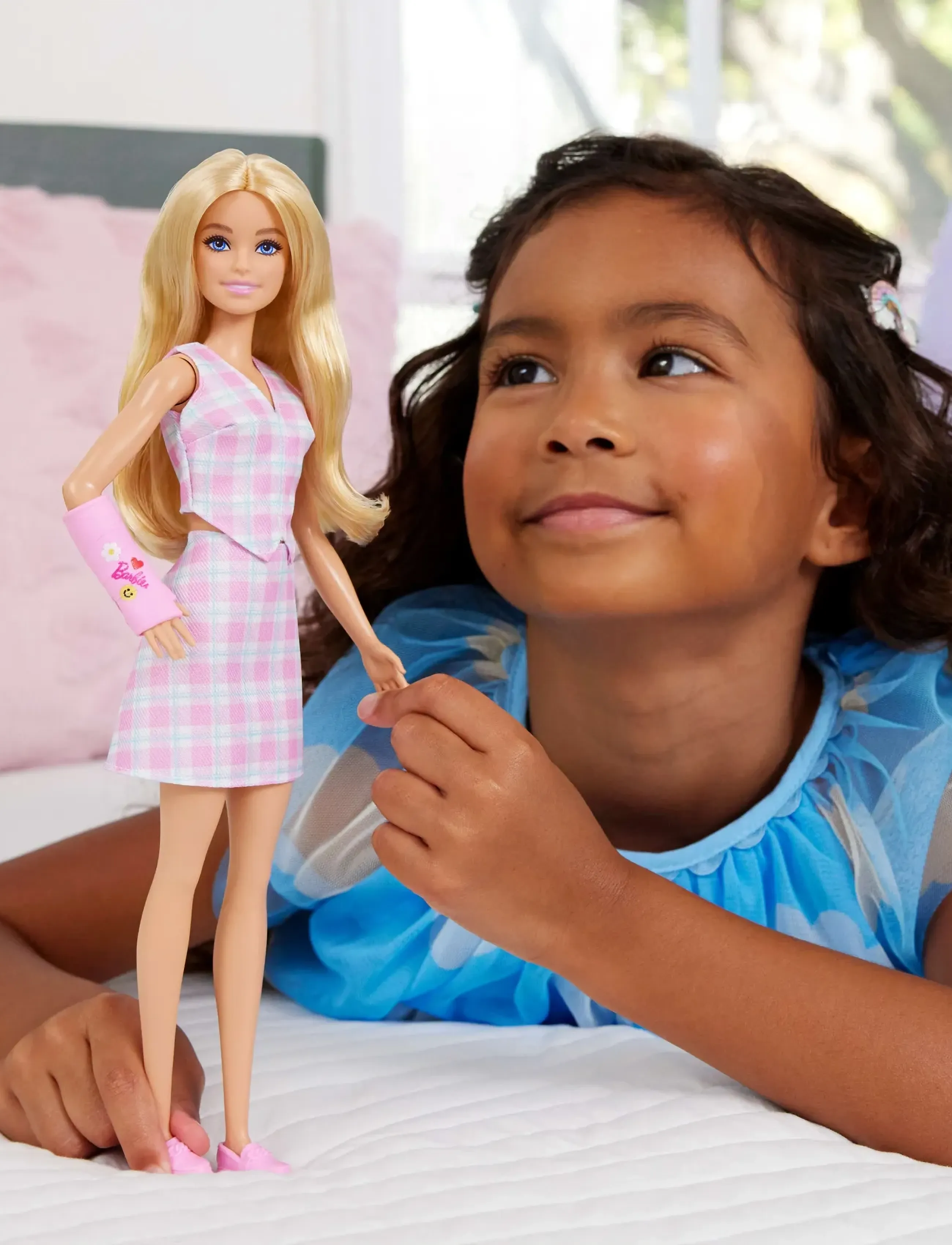 Barbie Fashionistas Fashionista Slot 1, One Size, Dolls & Accessories, Rosa - Dolls, Kinder