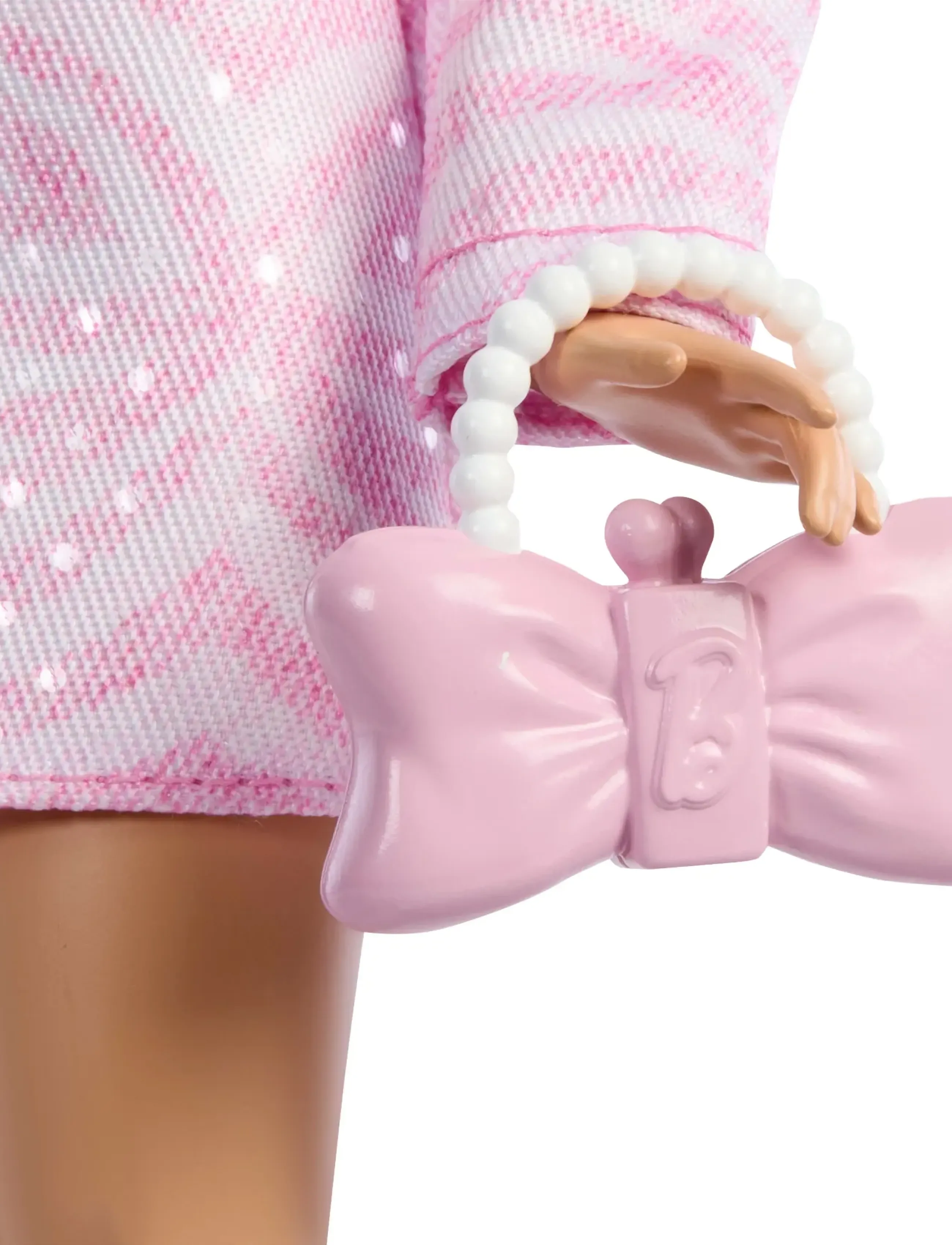 Barbie - Deluxe Style Fashion Doll #9 in Matching Pink Denim Jacket & Skirt Set, Blonde - poupées - multicolor - 3