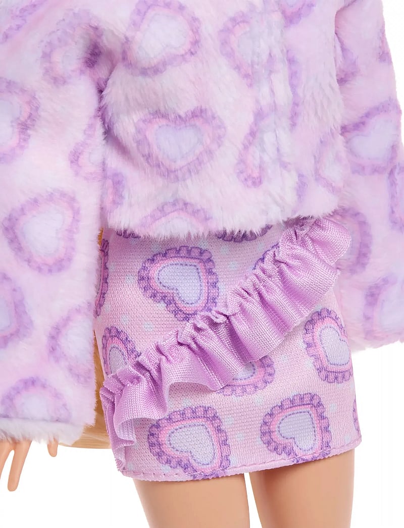 Barbie - Cutie Reveal Doll & Accessories, Cuddly Series Kitten with 10 Surprises - puppen - multicolor - 5