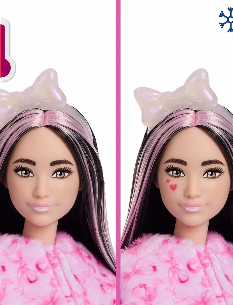 Barbie - Cutie Reveal Doll & Accessories, Cuddly Series Lamb with 10 Surprises - puppen - multicolor - 4