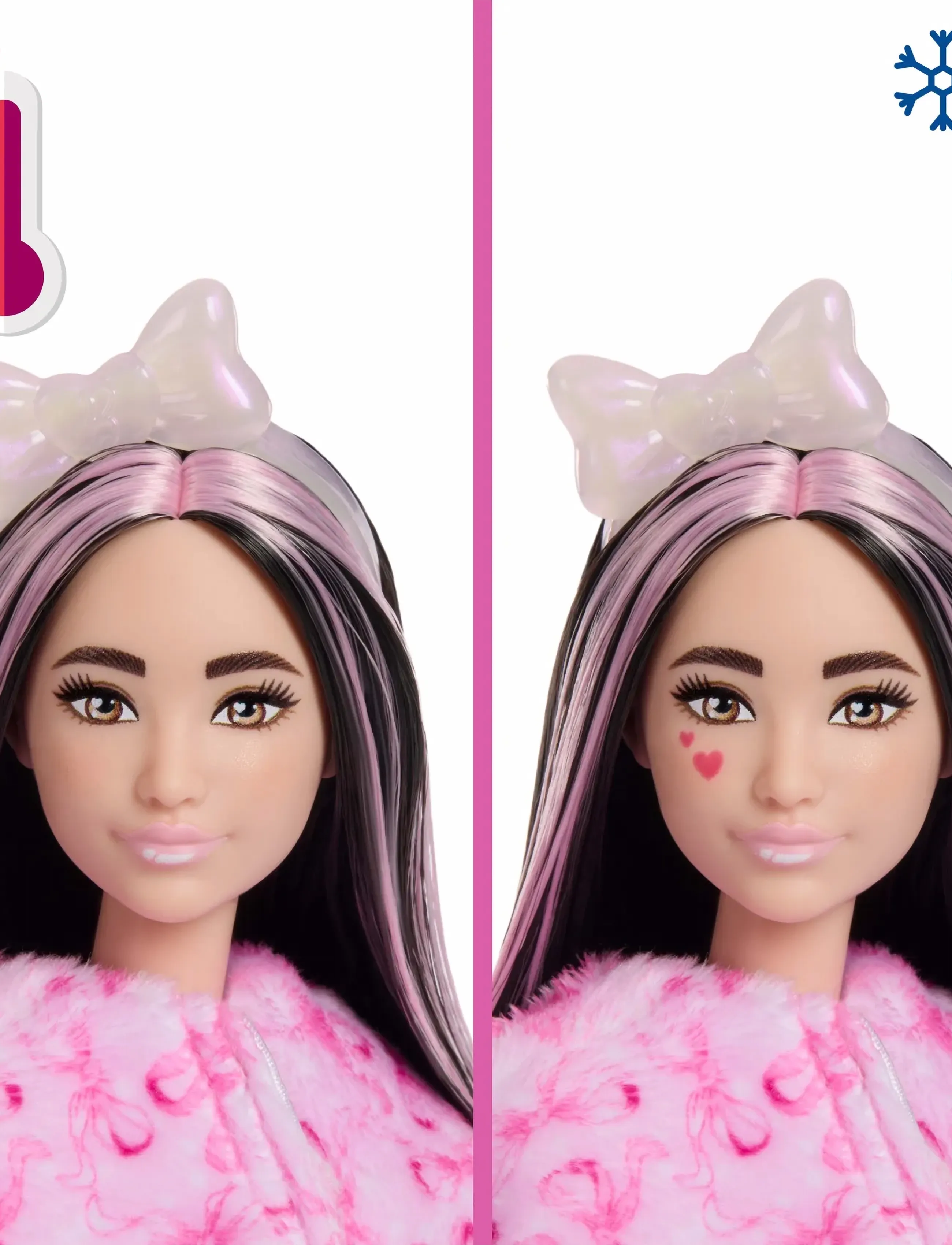 Barbie - Cutie Reveal Doll & Accessories, Cuddly Series Lamb with 10 Surprises - dukker - multicolor - 4