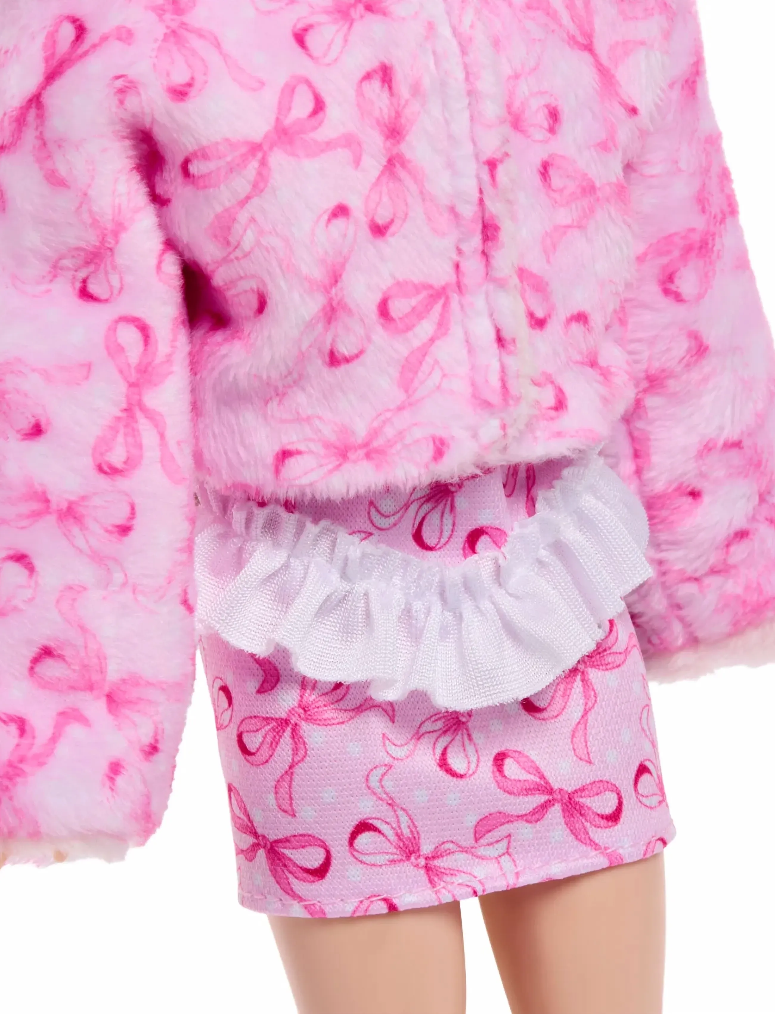 Barbie - Cutie Reveal Doll & Accessories, Cuddly Series Lamb with 10 Surprises - dukker - multicolor - 5