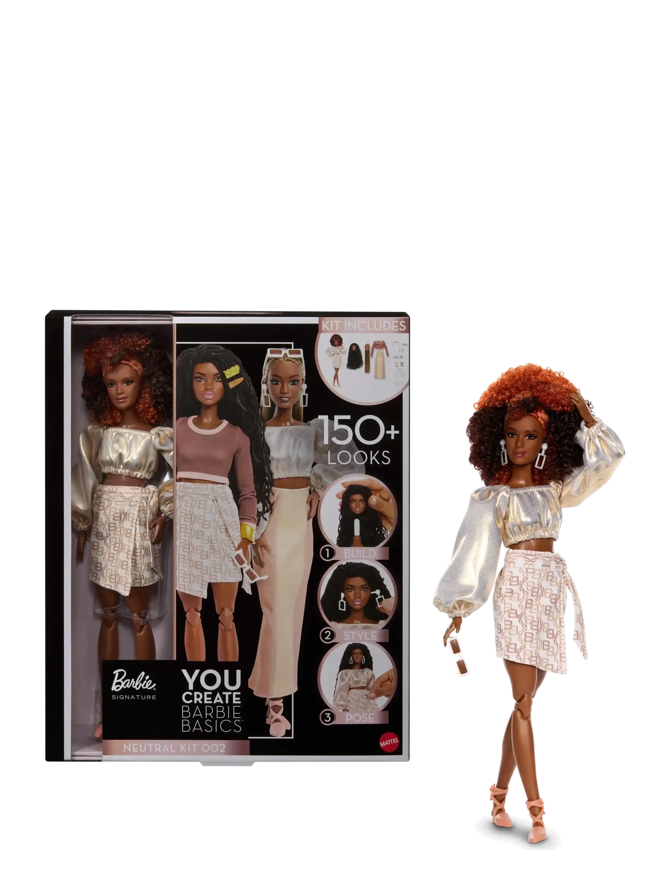 Barbie Barbie Signature You Create Mass 02 - Dúkkur & fylgihlutir - MULTICOLOR / gold