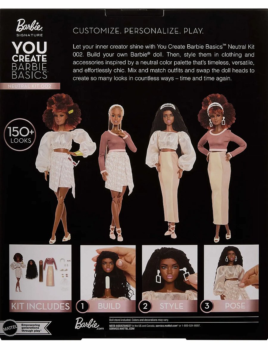 Barbie - Barbie Signature You Create Mass 02 - puppen - multicolor - 5