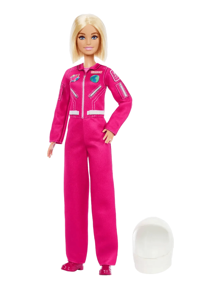 Barbie - Careers Astronaut Doll & Accessory, Fashion Doll Wearing Removable Spacesuit with Helmet - puppen - multicolor - 0