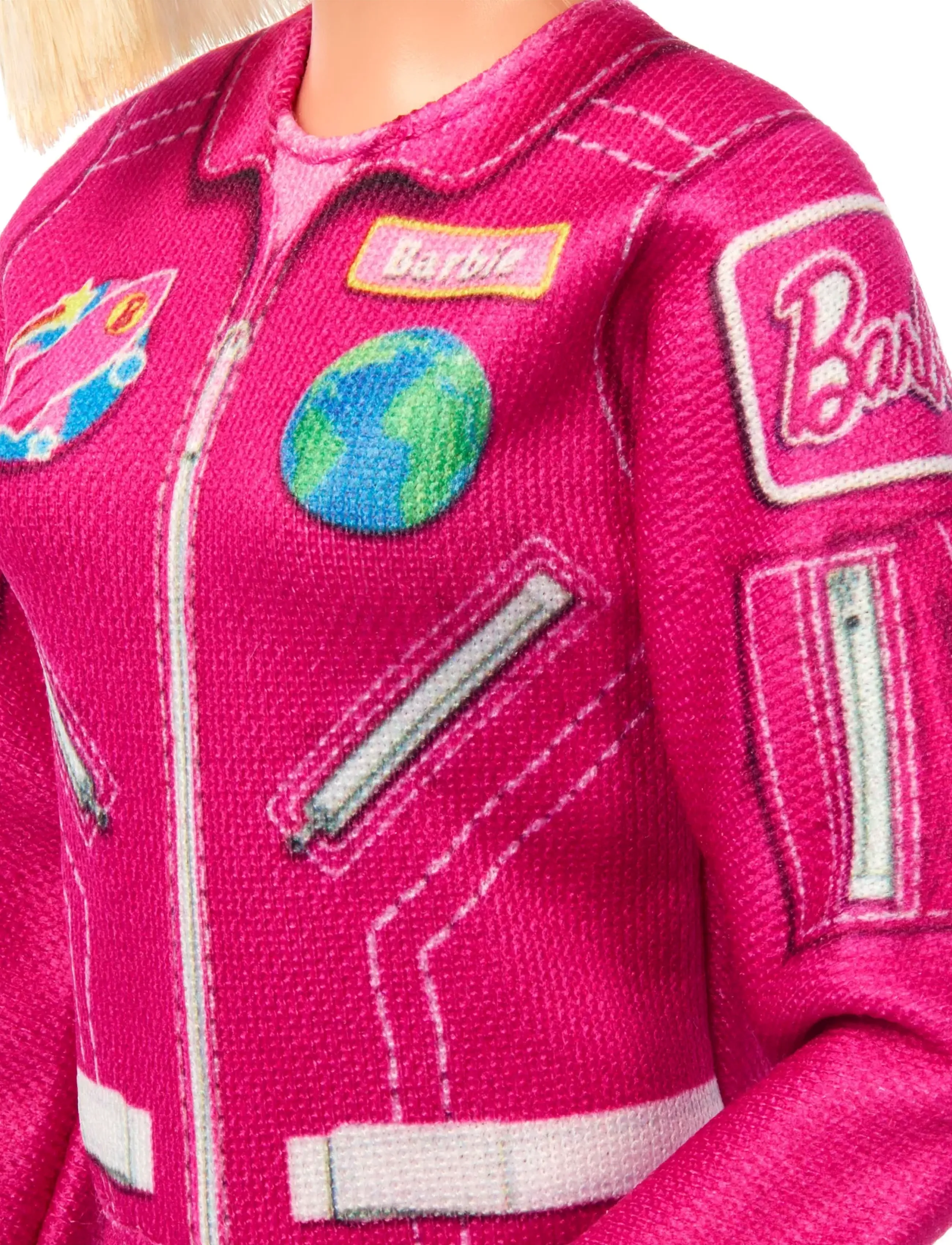 Barbie - Careers Astronaut Doll & Accessory, Fashion Doll Wearing Removable Spacesuit with Helmet - puppen - multicolor - 4