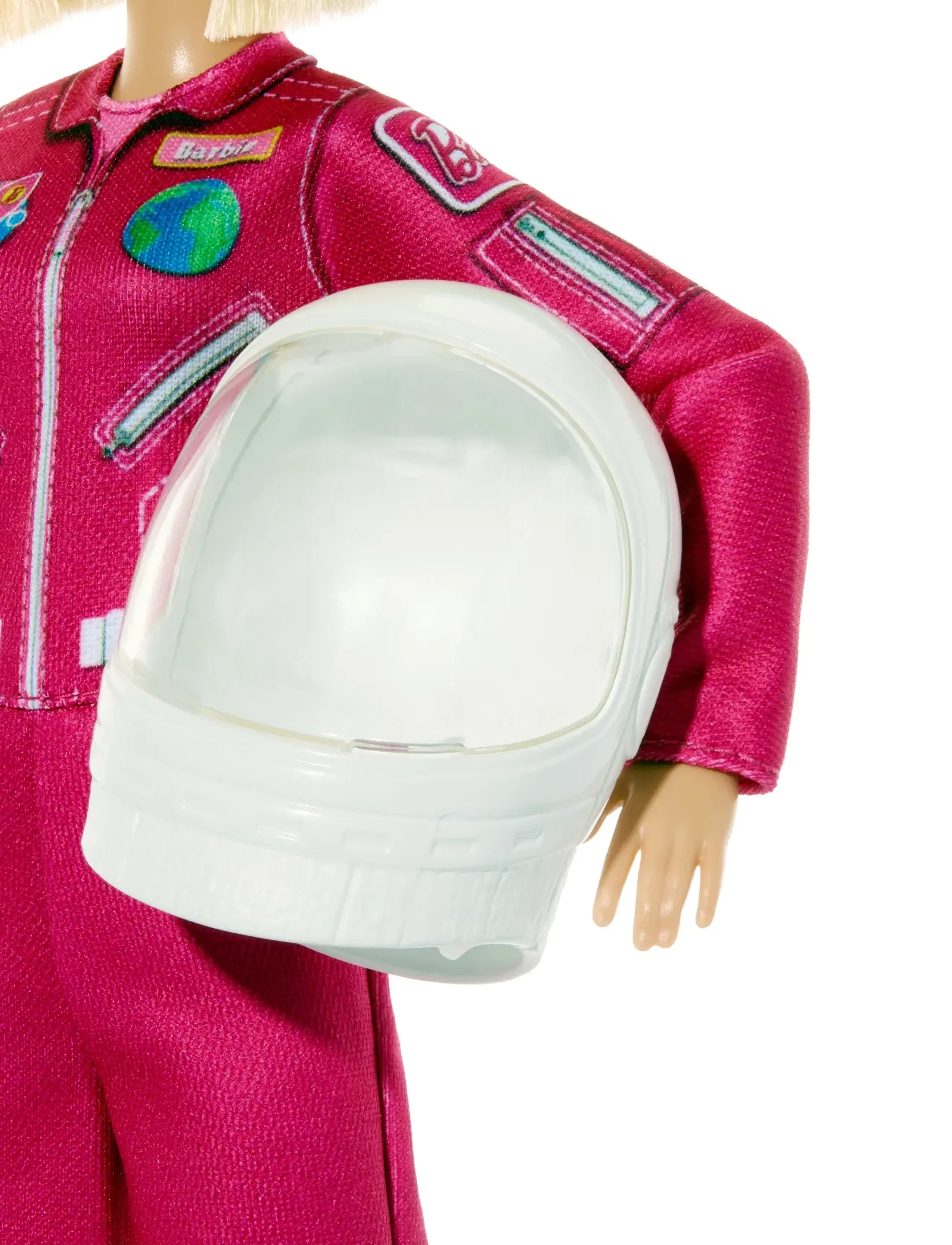 Barbie - Careers Astronaut Doll & Accessory, Fashion Doll Wearing Removable Spacesuit with Helmet - puppen - multicolor - 5
