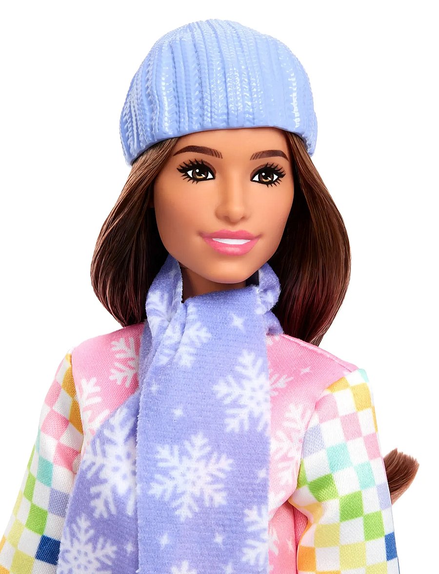 Barbie - Careers Snowboarder Doll in Pink Jacket with 10+ Accessories Including Color-Change Snowboard - puppen - multicolor - 4