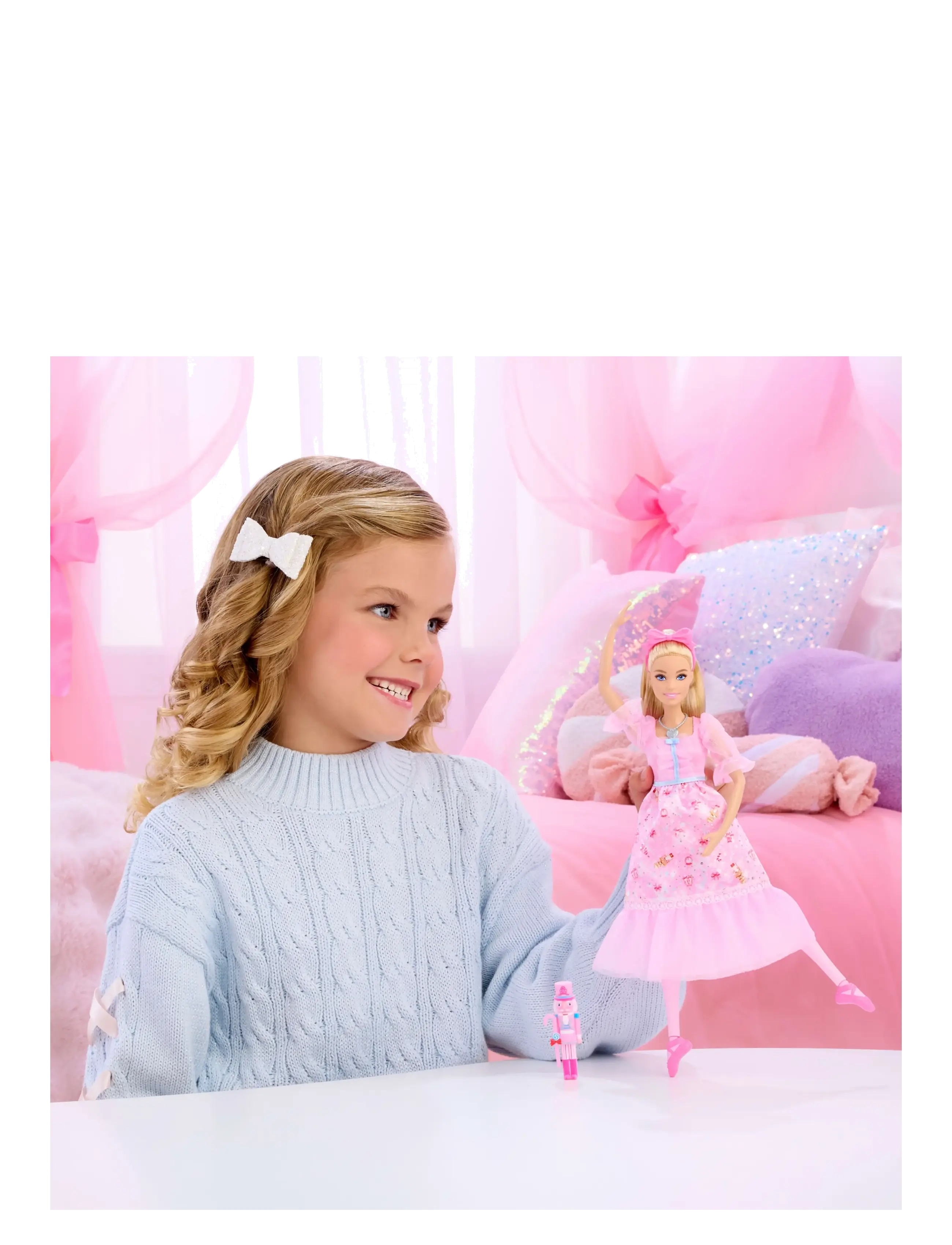 Barbie In The Nutcracker Clara Ballerina Doll, One Size, Dolls & Accessories, Mehrfarbig/gemustert - Dolls, Kinder