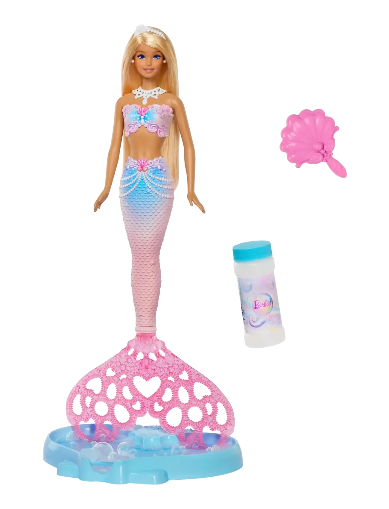 Barbie Bubble Sparkle Mermaid, One Size, Dolls & Accessories, Rosa - Dolls, Kinder