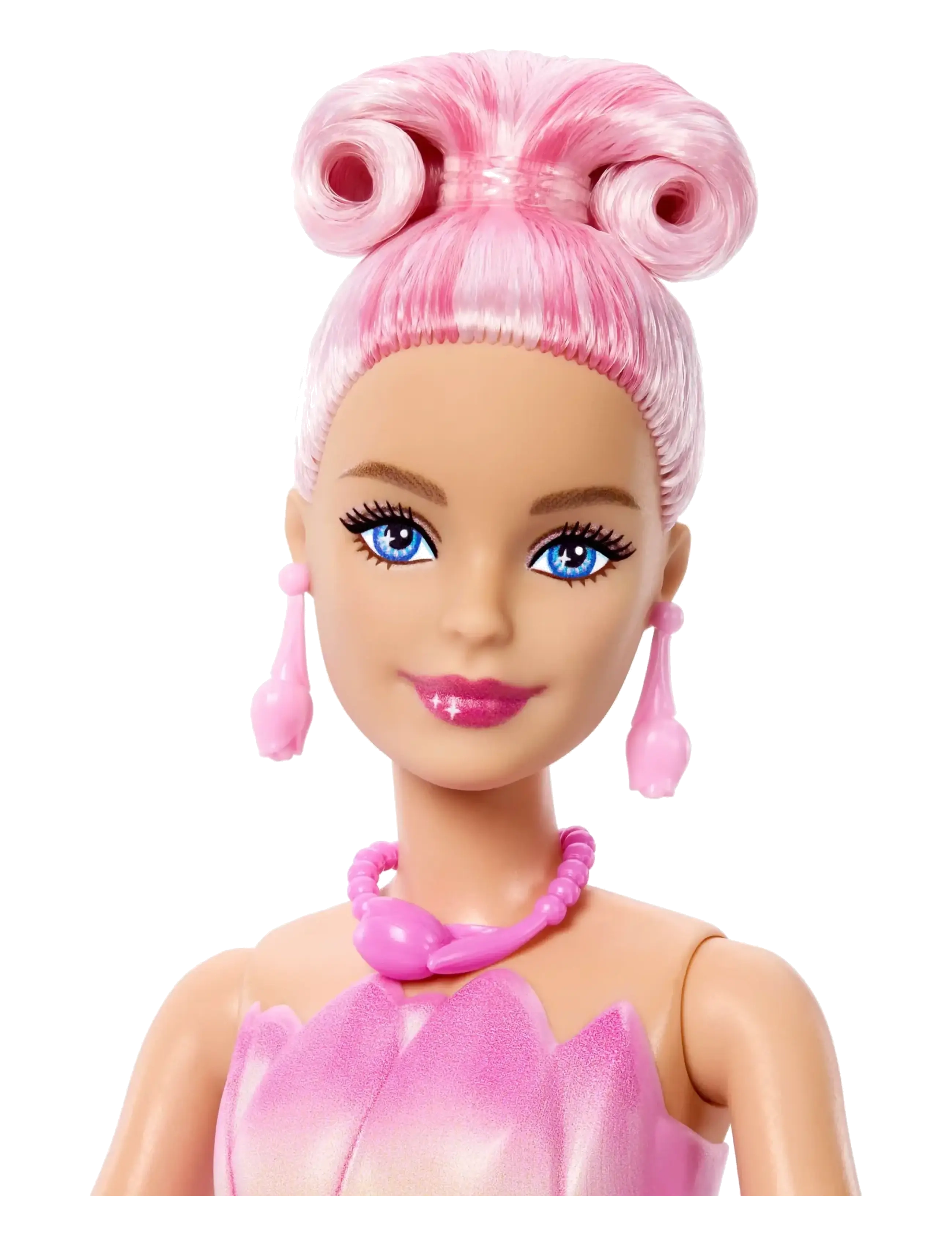 Barbie - Petal Pop Scented Fashion Doll with Pink Tulip Dress, Reveal Accessories like Bunny & More - dukker - multicolor - 3