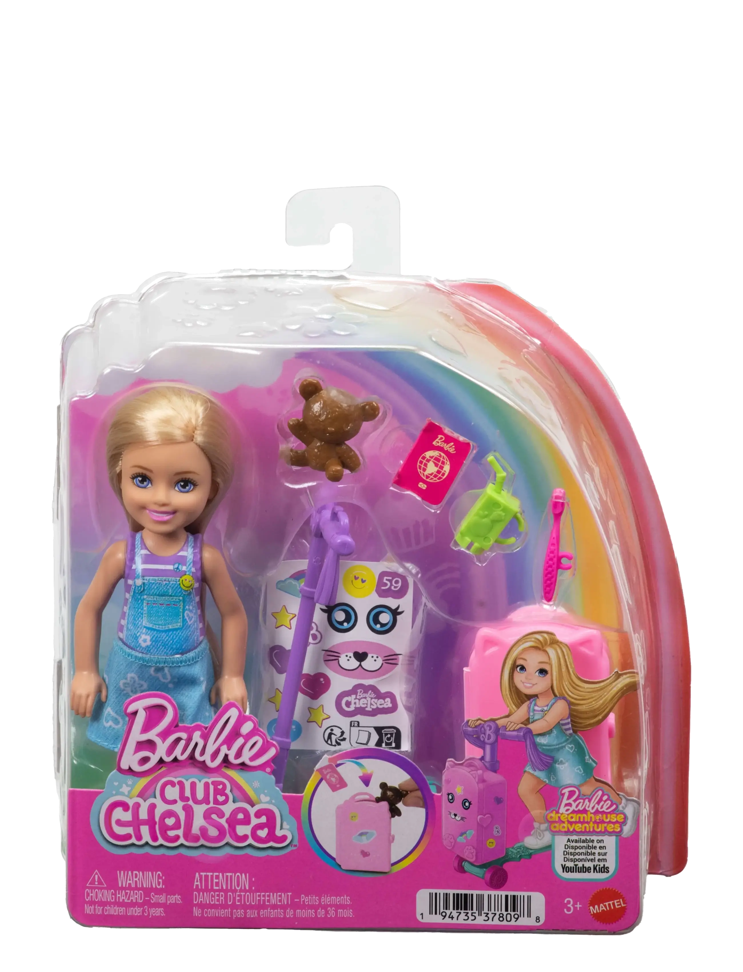 Barbie Club Chelsea Doll & Accessories, One Size, Dolls Mehrfarbig/gemustert - Dolls, Kinder